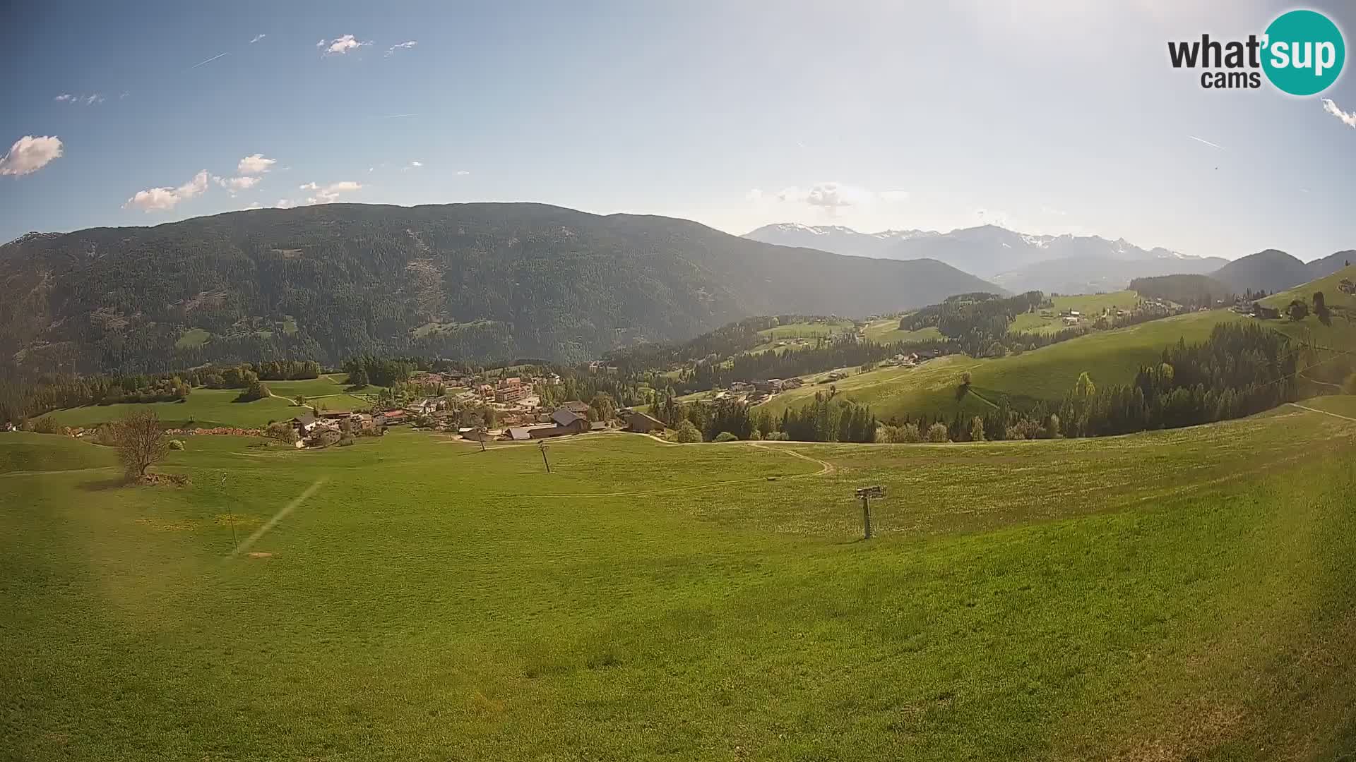 Web kamera Terenten (1210m) – Pogled uživo na Dolinu Pusteria