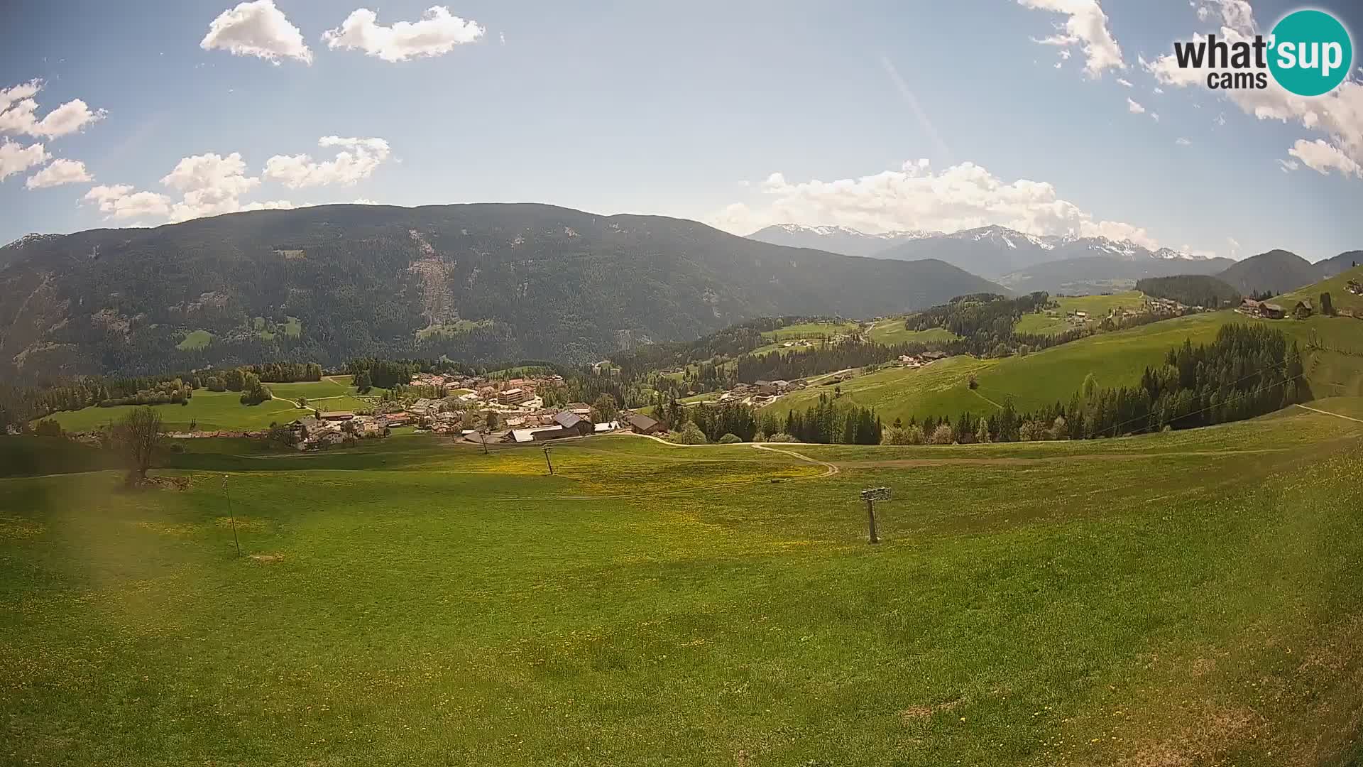 Webcam Terenten (1210m) – Vue en direct sur la Vallée de Pusteria