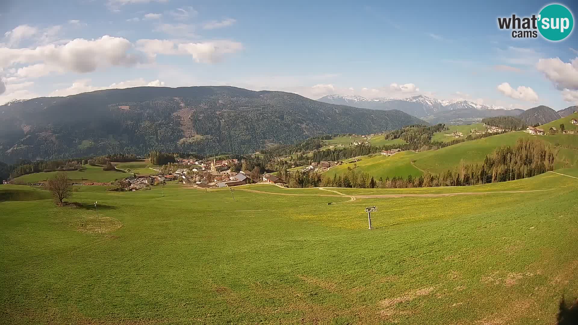 Web kamera Terenten (1210m) – Pogled uživo na Dolinu Pusteria