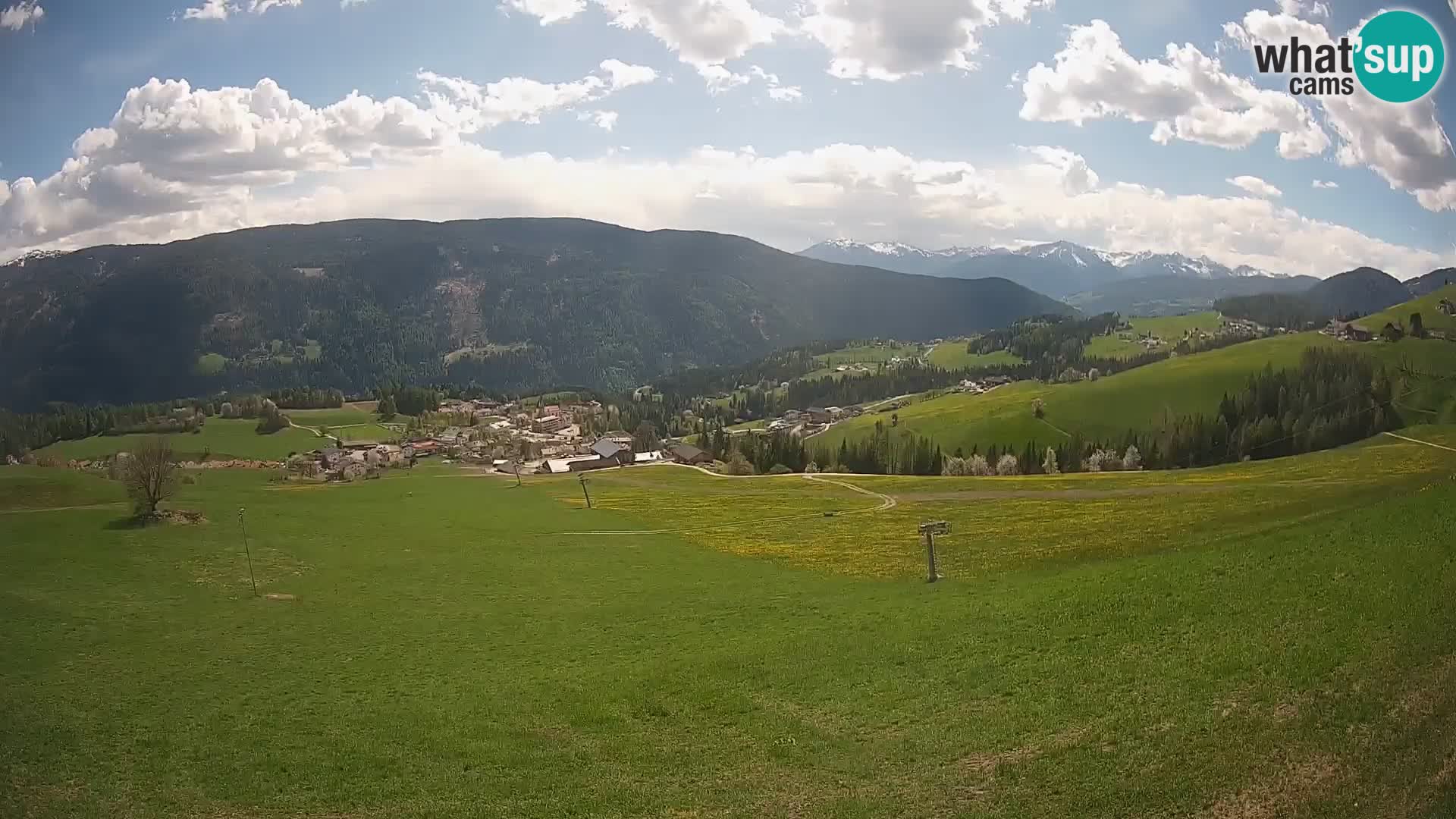 Web kamera Terenten (1210m) – Pogled uživo na Dolinu Pusteria