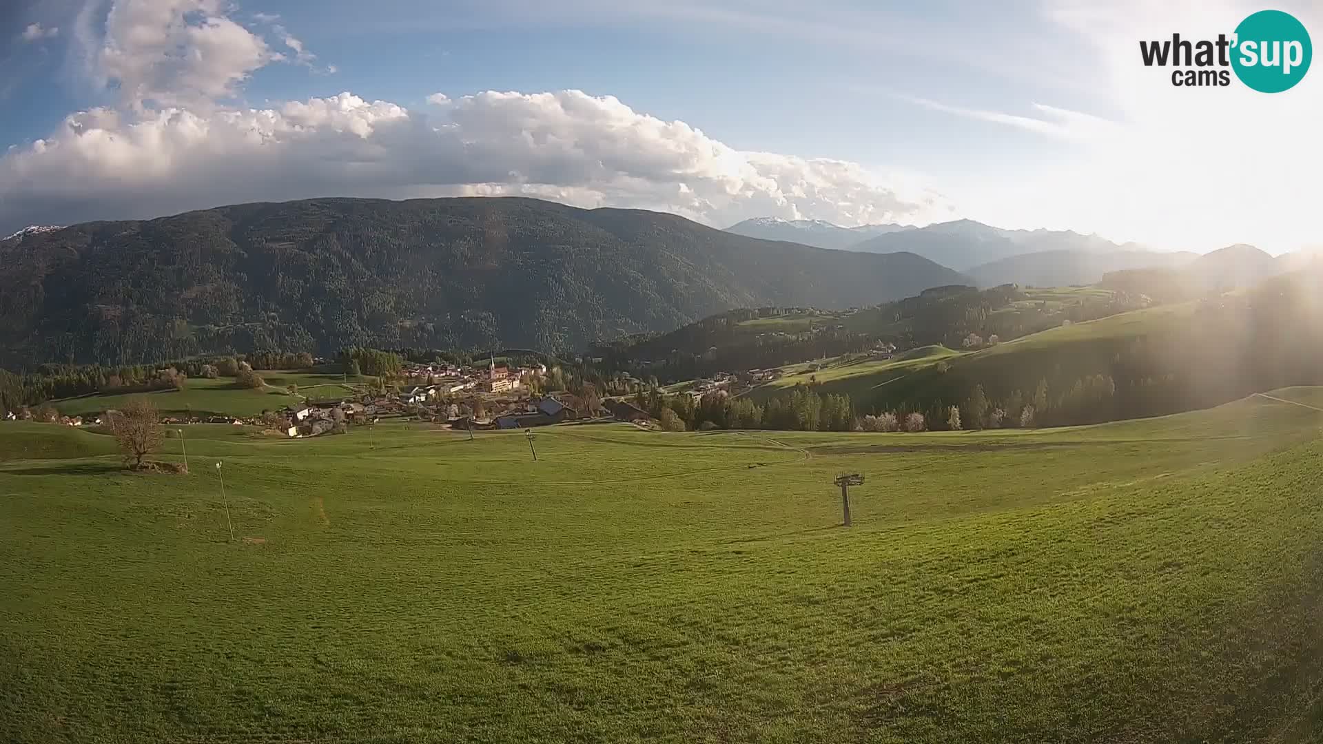 Webcam Terenten (1210m) – Vista en vivo del Valle de Pusteria