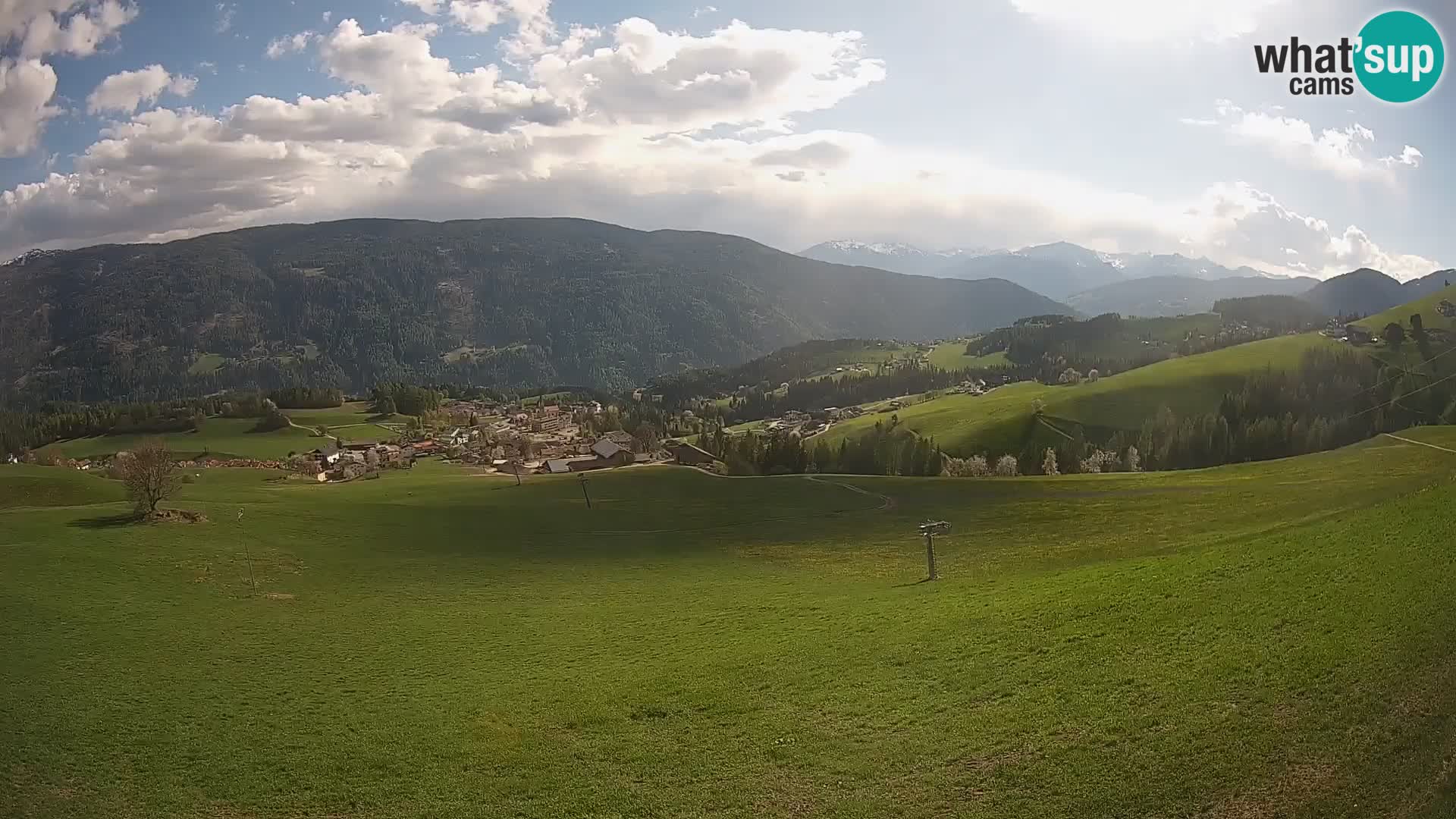 Web kamera Terenten (1210m) – Pogled uživo na Dolinu Pusteria