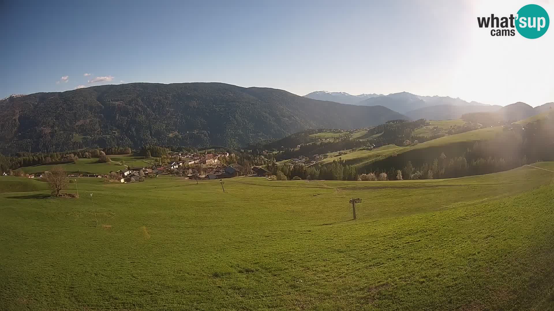 Webcam Terenten (1210m) – Vista en vivo del Valle de Pusteria