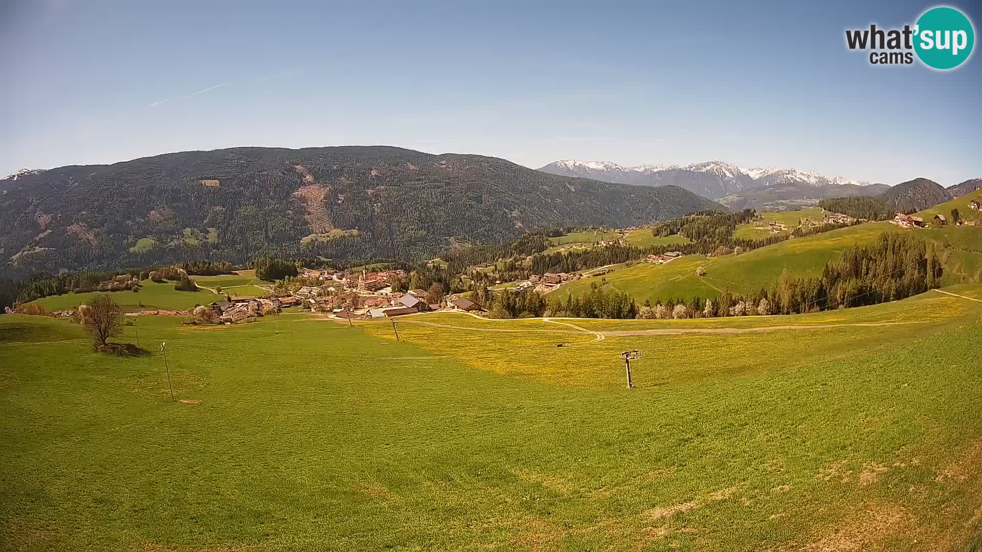 Webcam Terenten (1210m) – Vue en direct sur la Vallée de Pusteria
