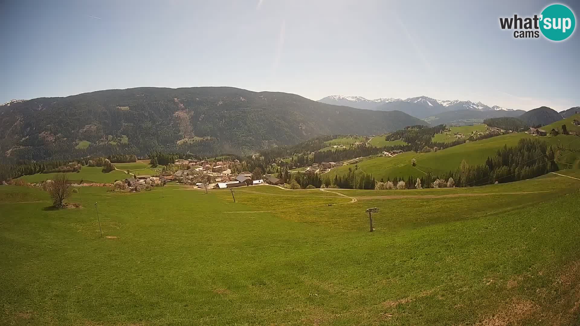 Webcam Terenten (1210m) – Vue en direct sur la Vallée de Pusteria