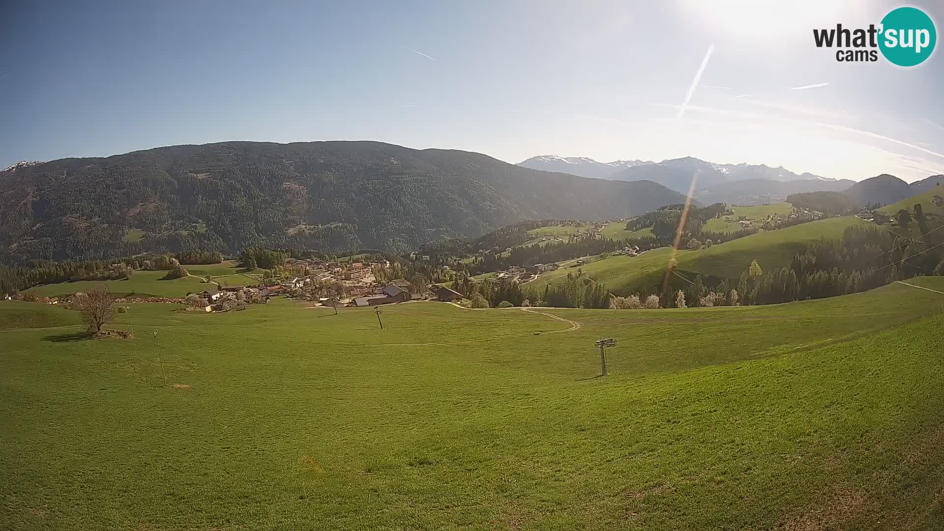 Webcam Terenten (1210m) – Vue en direct sur la Vallée de Pusteria