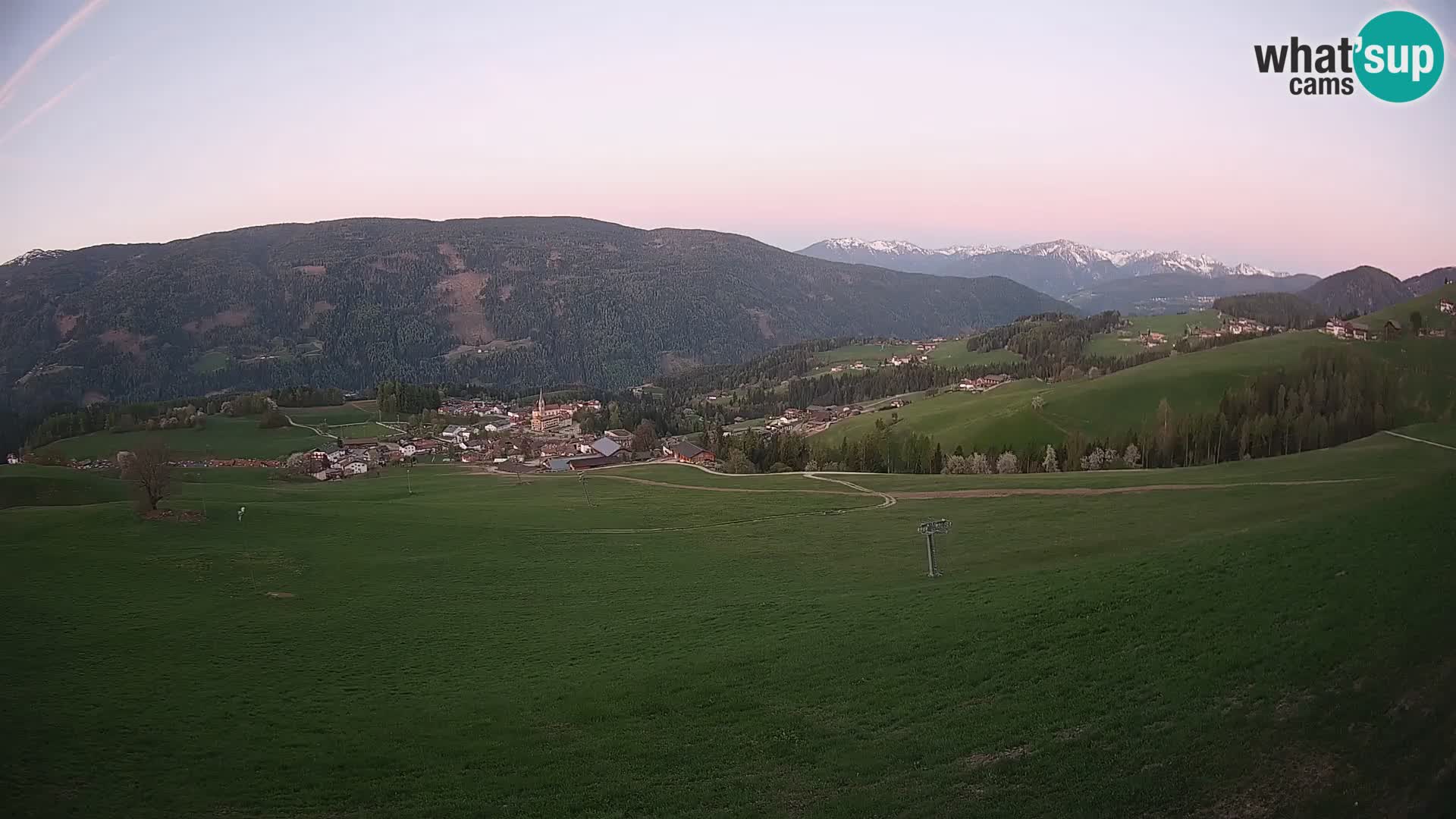 Webcam Terenten (1210m) – Vue en direct sur la Vallée de Pusteria