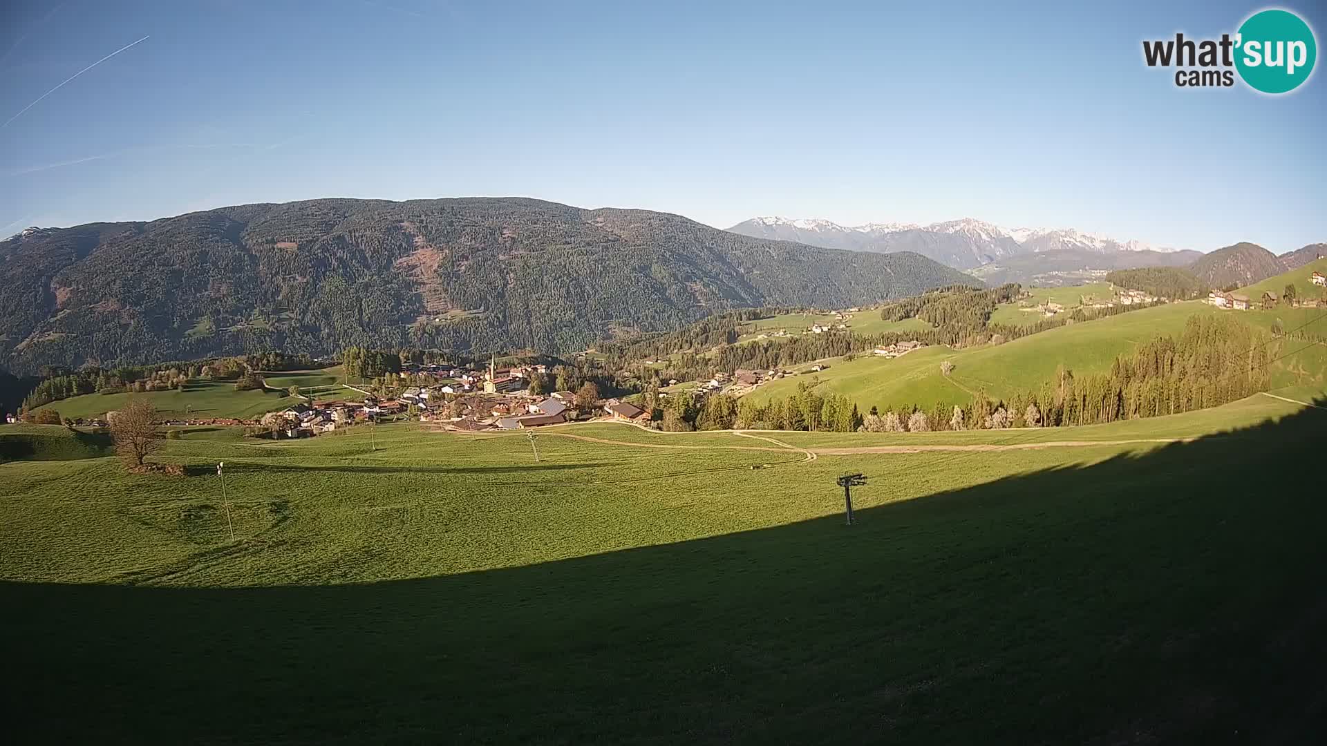 Web kamera Terenten (1210m) – Pogled uživo na Dolinu Pusteria