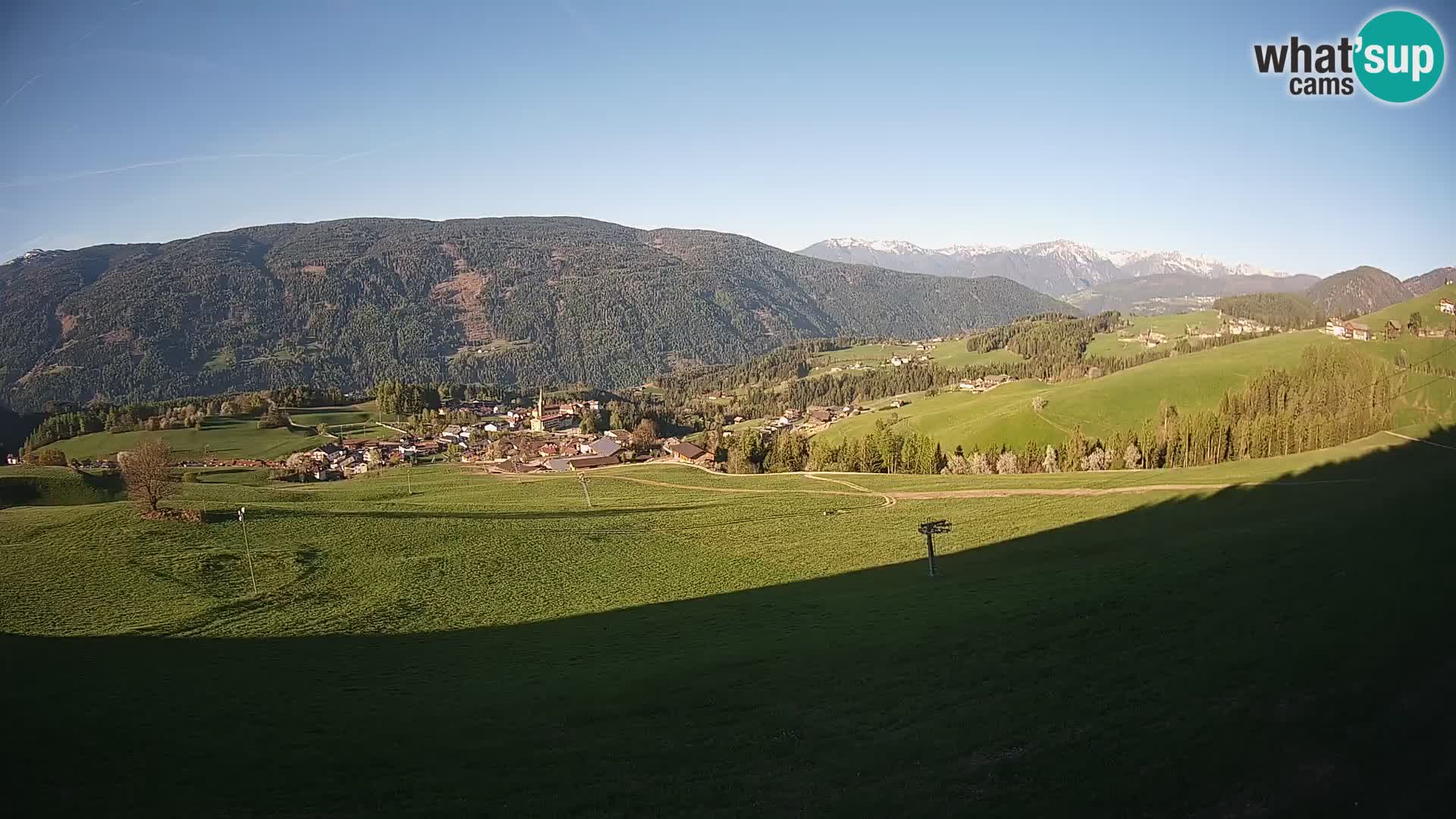 Webcam Terenten (1210m) – Vista en vivo del Valle de Pusteria