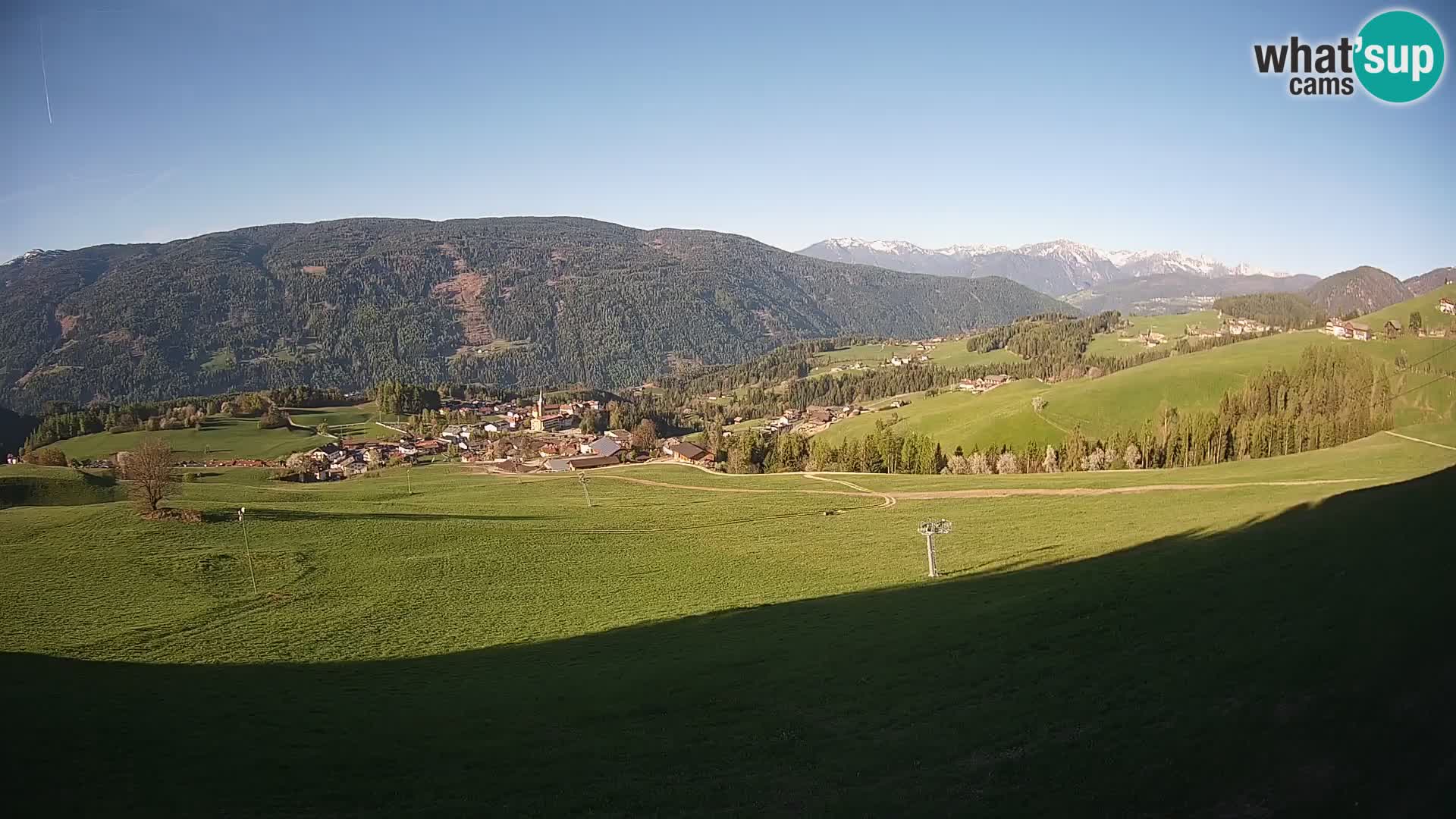Webcam Terenten (1210m) – Vue en direct sur la Vallée de Pusteria