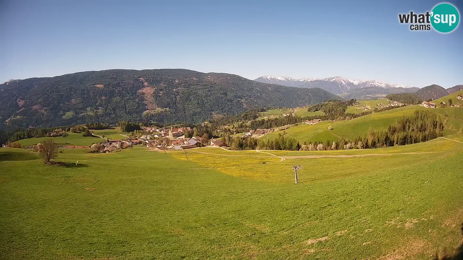 Webcam Terenten (1210m) – Vista en vivo del Valle de Pusteria