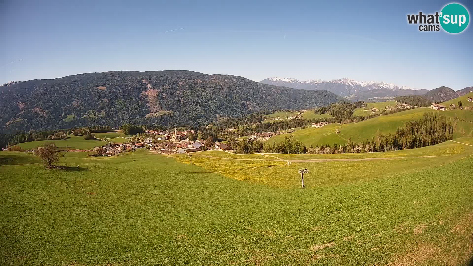 Webcam Terenten (1210m) – Vue en direct sur la Vallée de Pusteria