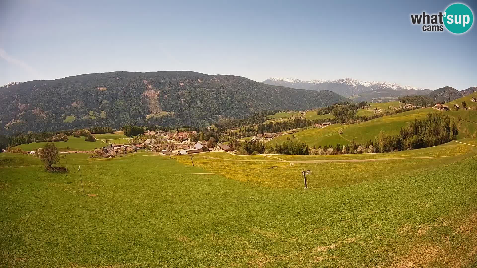Webcam Terenten (1210m) – Vue en direct sur la Vallée de Pusteria