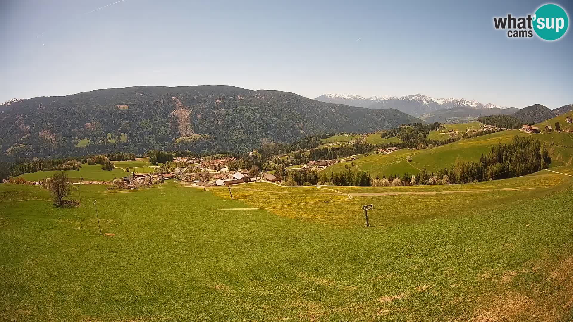 Webcam Terenten (1210m) – Vue en direct sur la Vallée de Pusteria