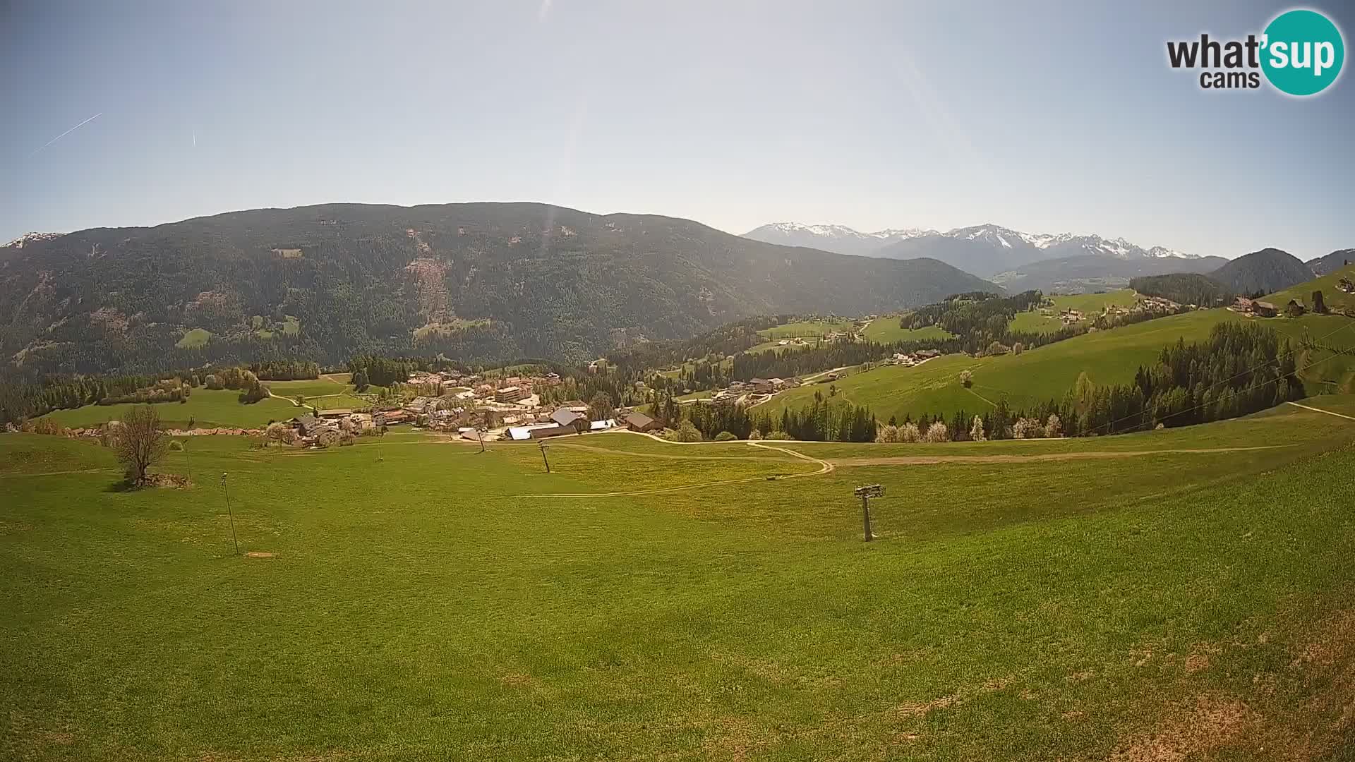 Webcam Terenten (1210m) – Vue en direct sur la Vallée de Pusteria