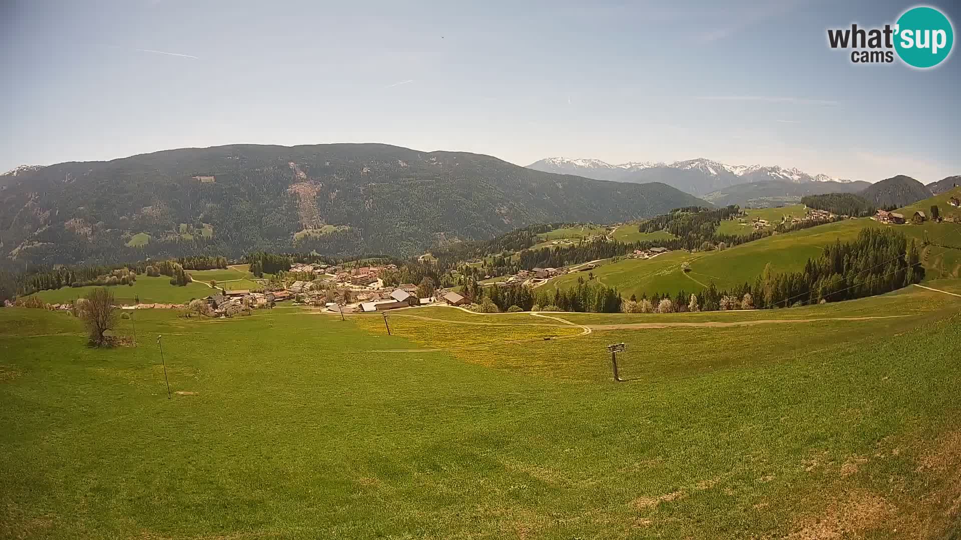 Webcam Terenten (1210m) – Vue en direct sur la Vallée de Pusteria