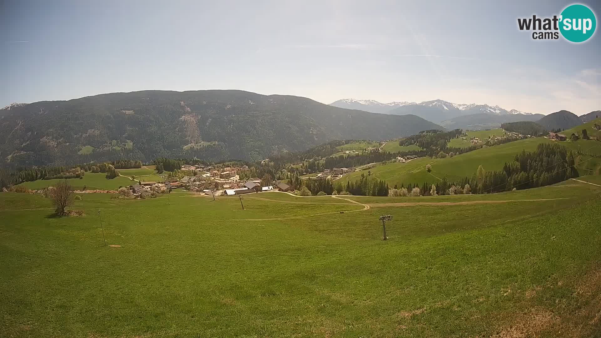 Webcam Terenten (1210m) – Vue en direct sur la Vallée de Pusteria