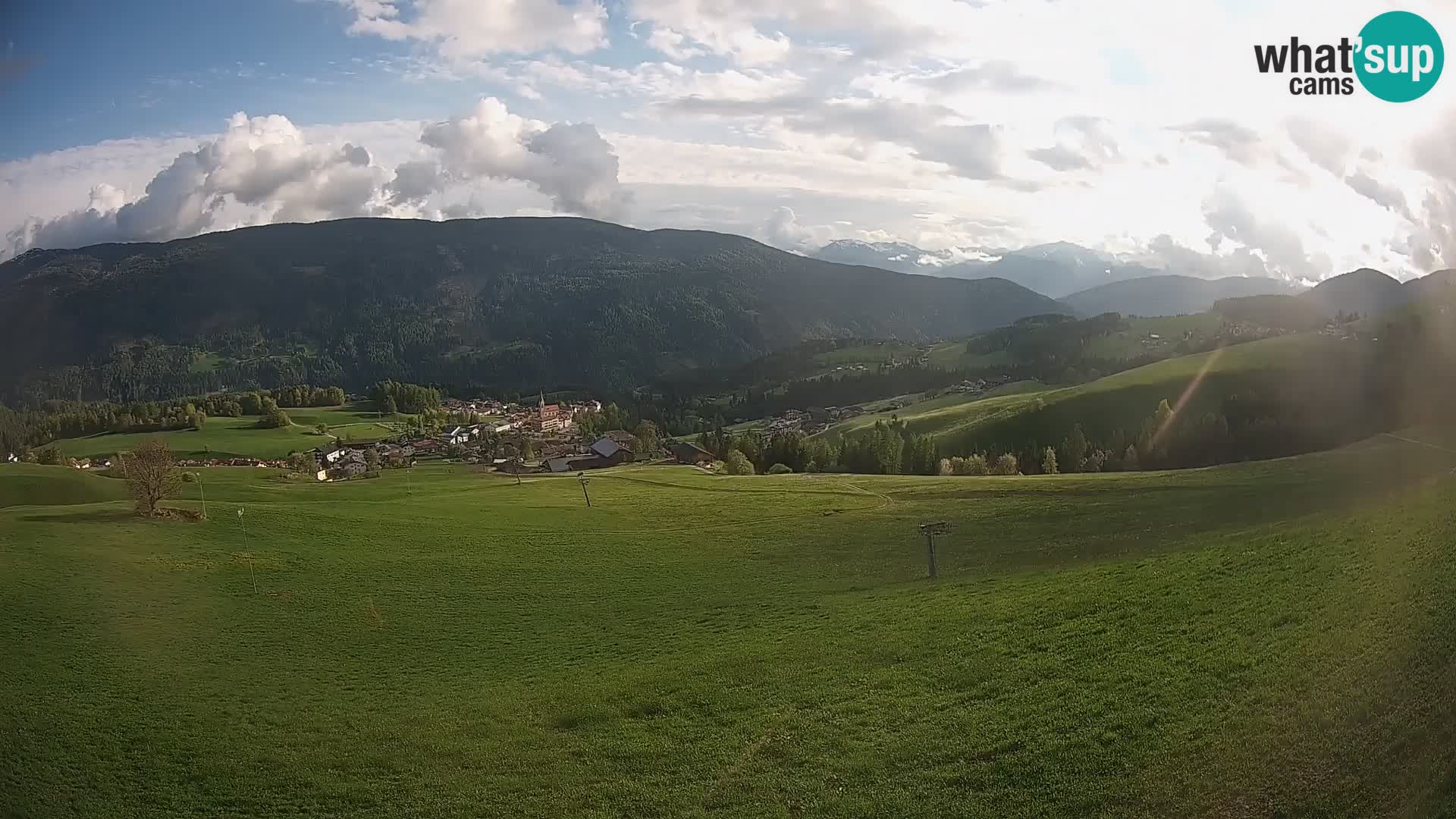 Web kamera Terenten (1210m) – Pogled uživo na Dolinu Pusteria