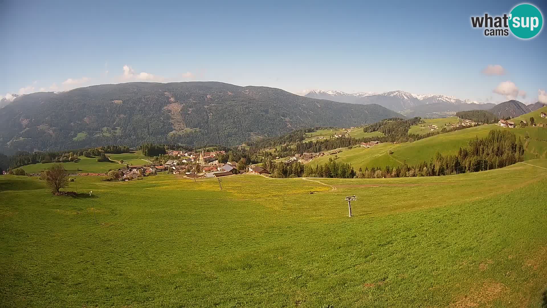 Webcam Terenten (1210m) – Vue en direct sur la Vallée de Pusteria