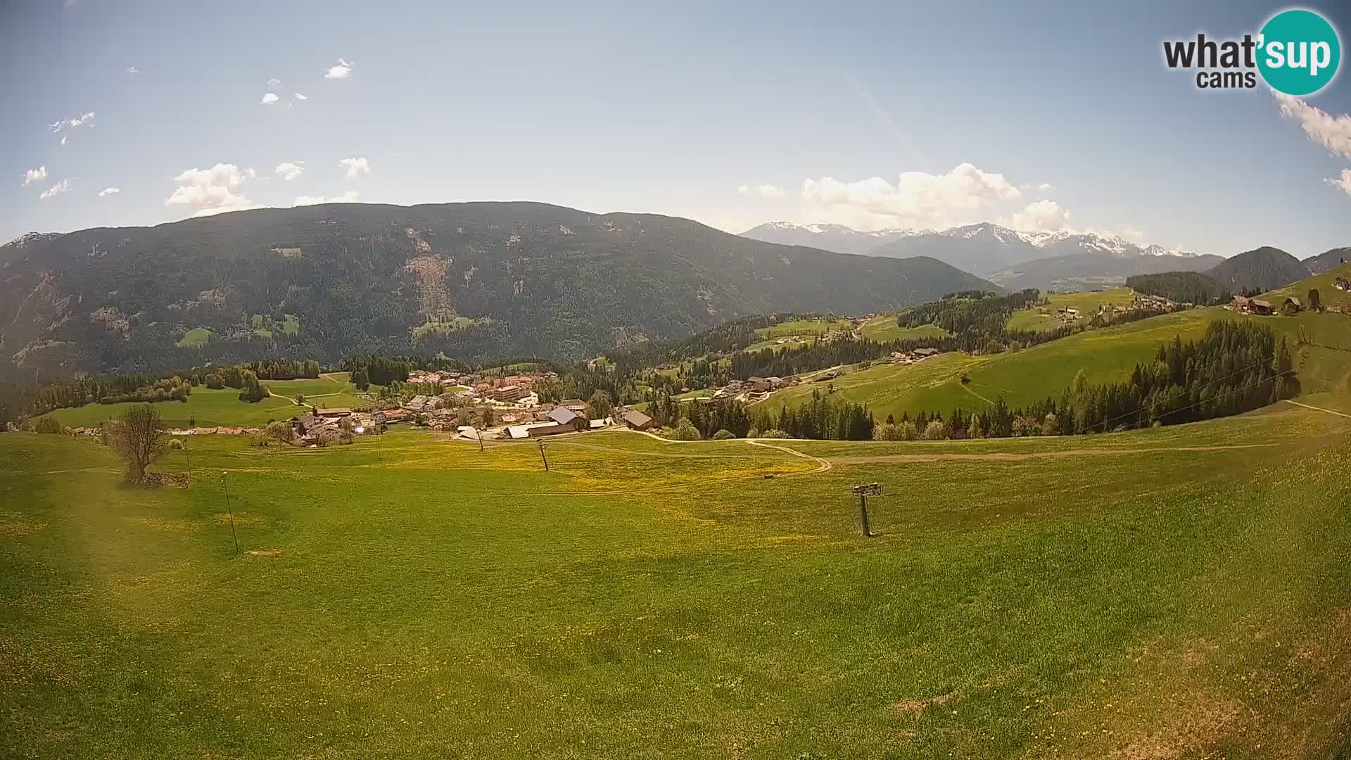 Web kamera Terenten (1210m) – Pogled uživo na Dolinu Pusteria