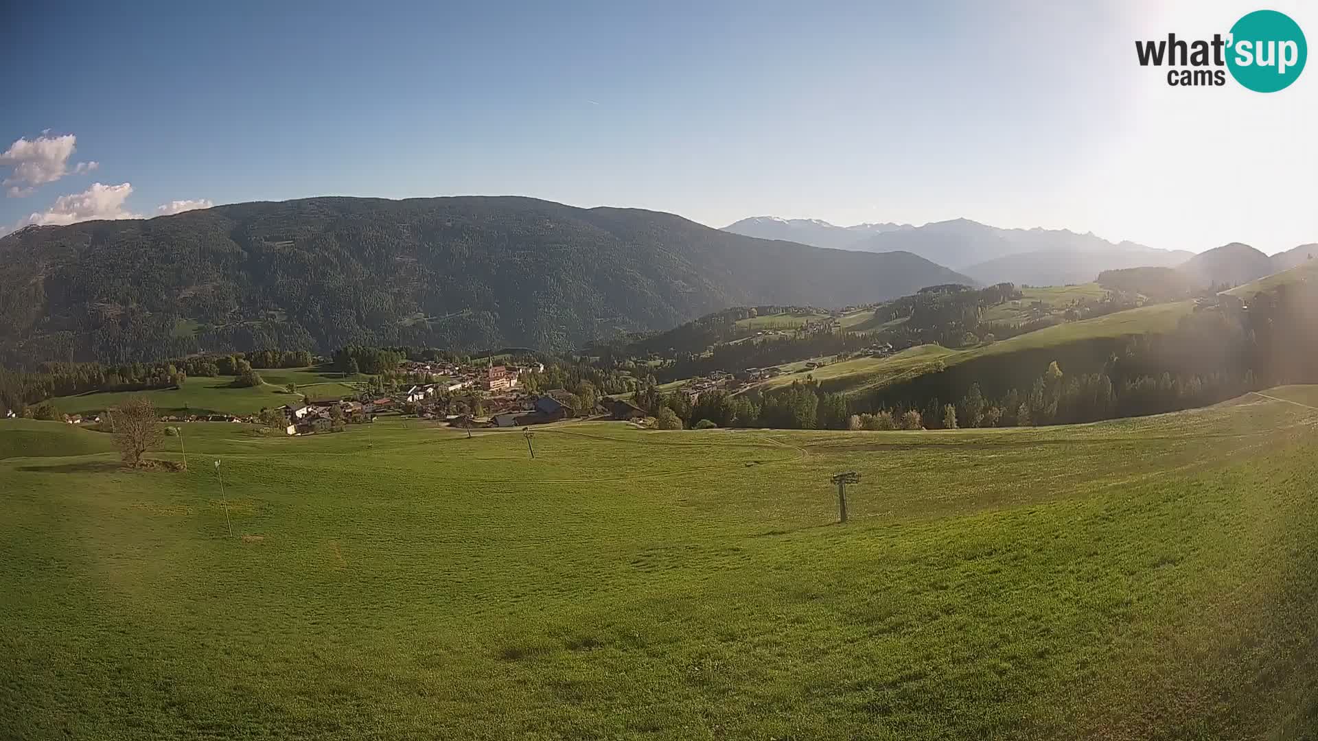 Web kamera Terenten (1210m) – Pogled uživo na Dolinu Pusteria