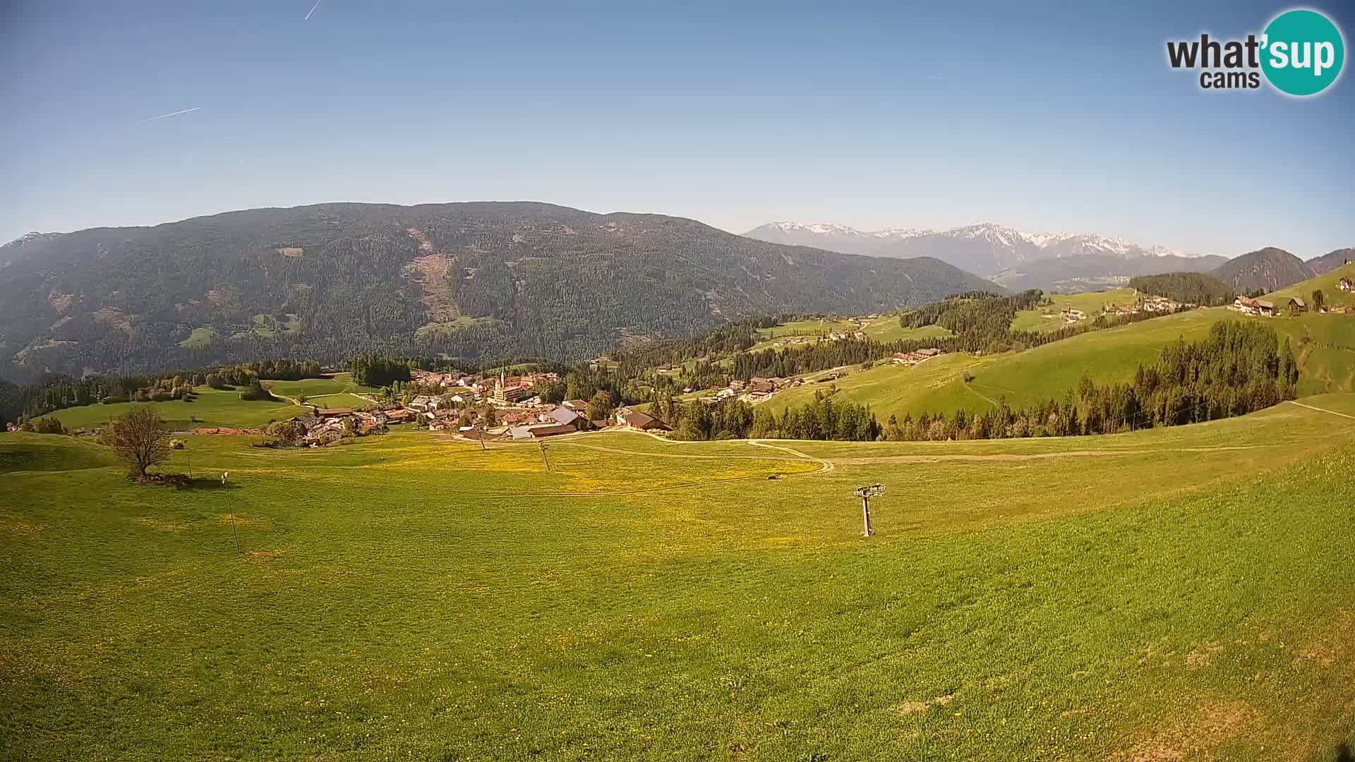 Webcam Terenten (1210m) – Vista en vivo del Valle de Pusteria