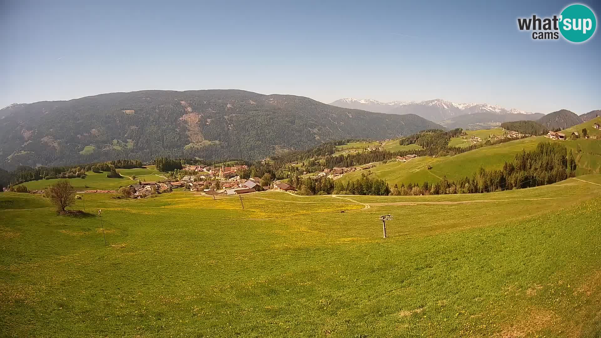 Webcam Terenten (1210m) – Vue en direct sur la Vallée de Pusteria