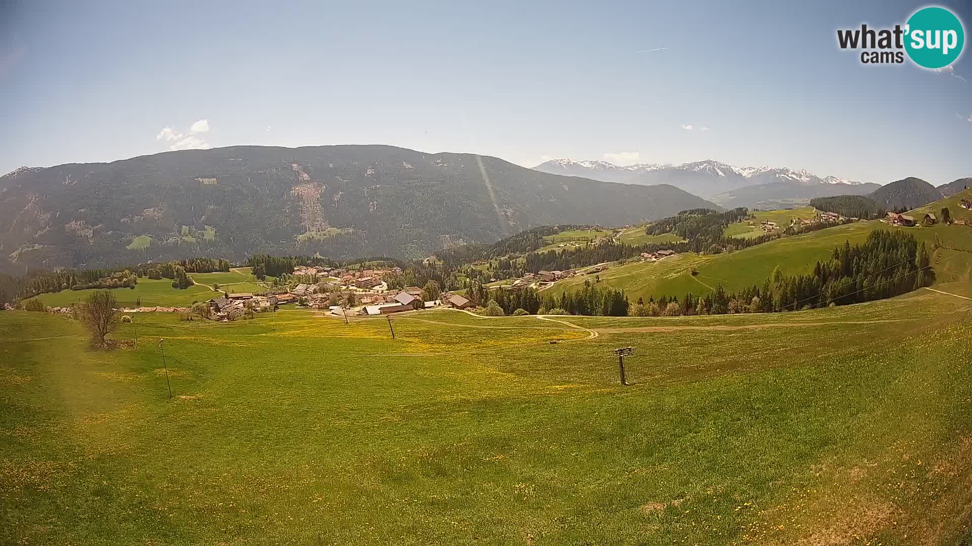 Webcam Terenten (1210m) – Vue en direct sur la Vallée de Pusteria