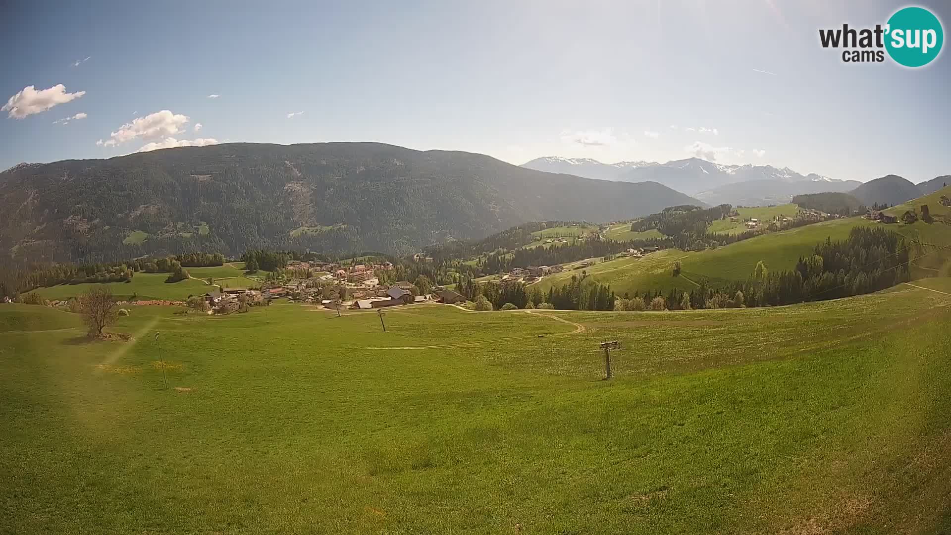 Webcam Terento (1210m) – Vista live sulla Val Pusteria