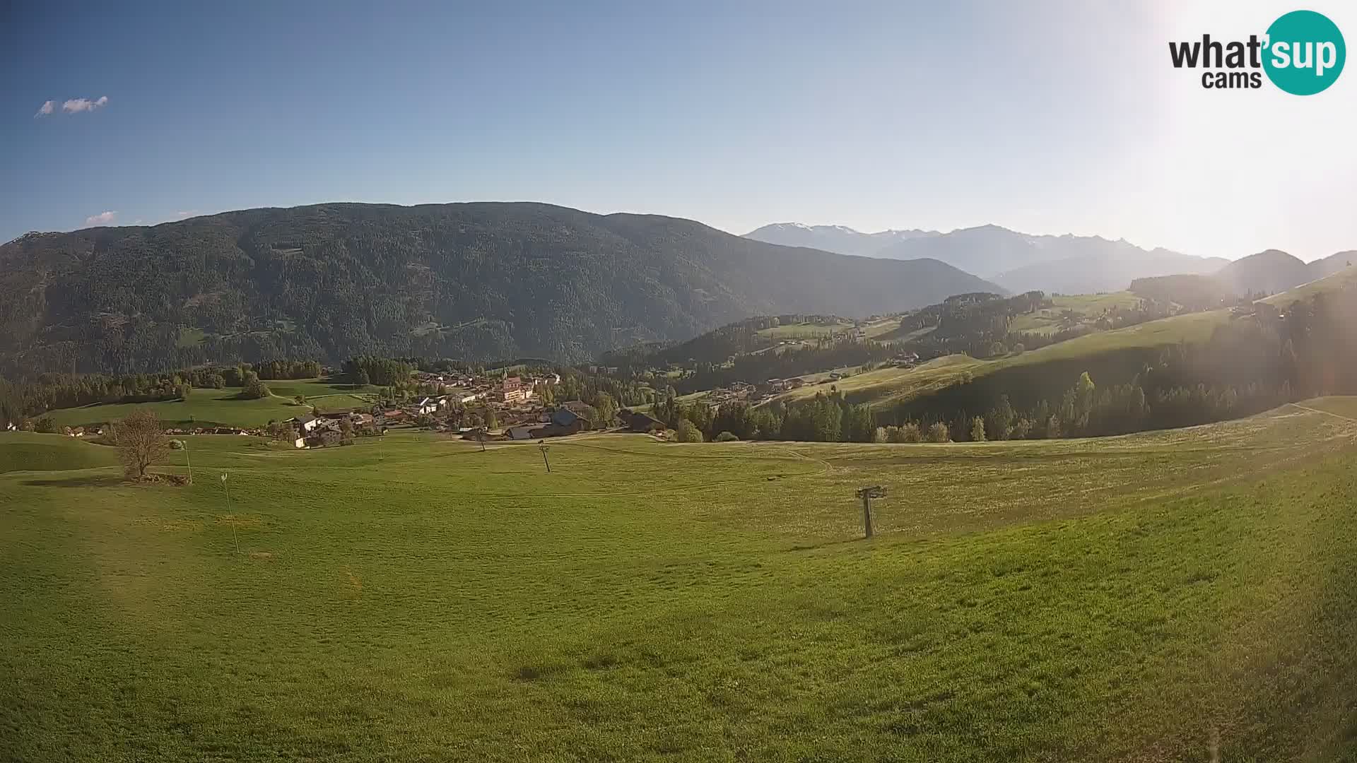 Web kamera Terenten (1210m) – Pogled uživo na Dolinu Pusteria