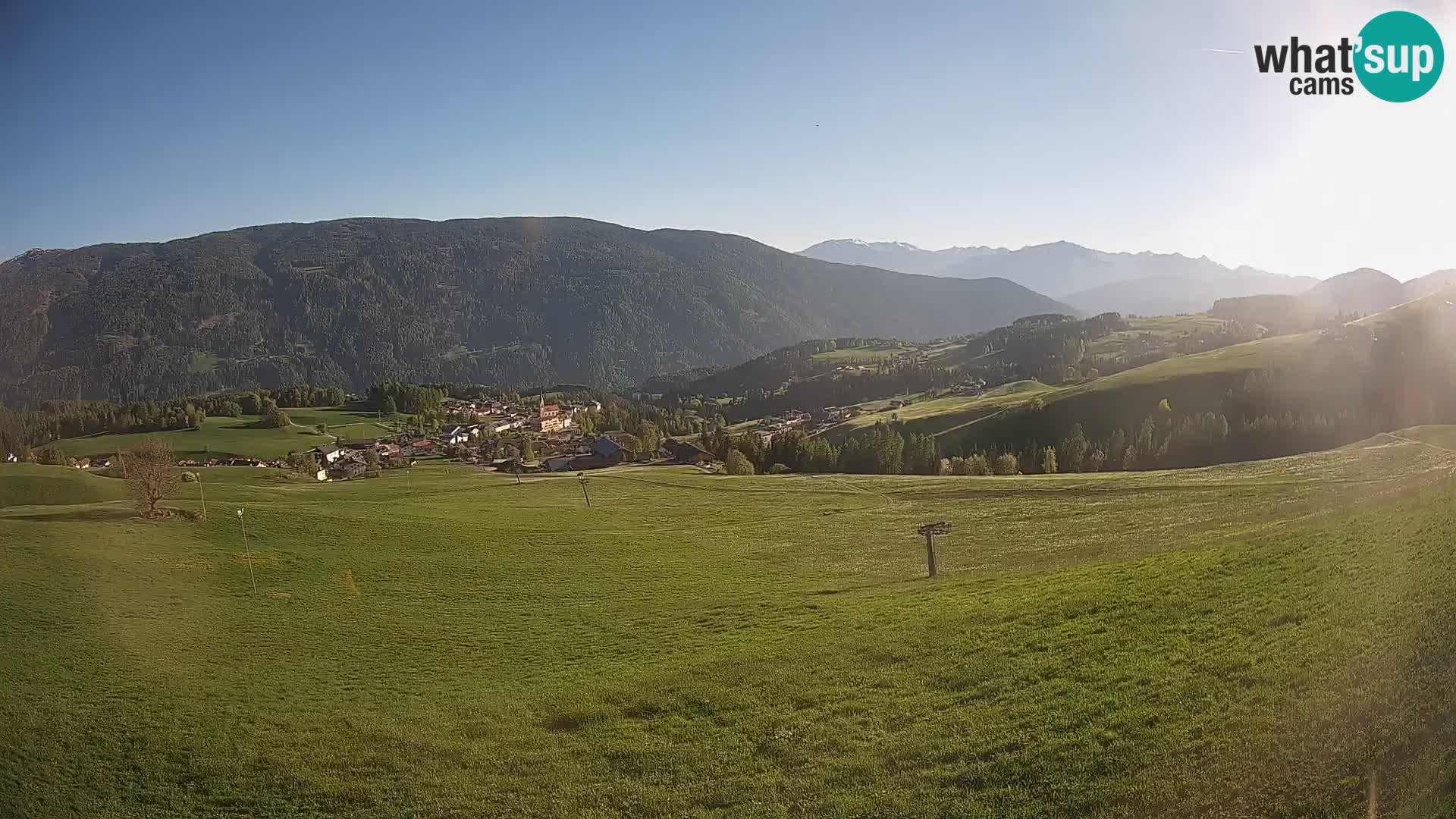 Web kamera Terenten (1210m) – Pogled uživo na Dolinu Pusteria