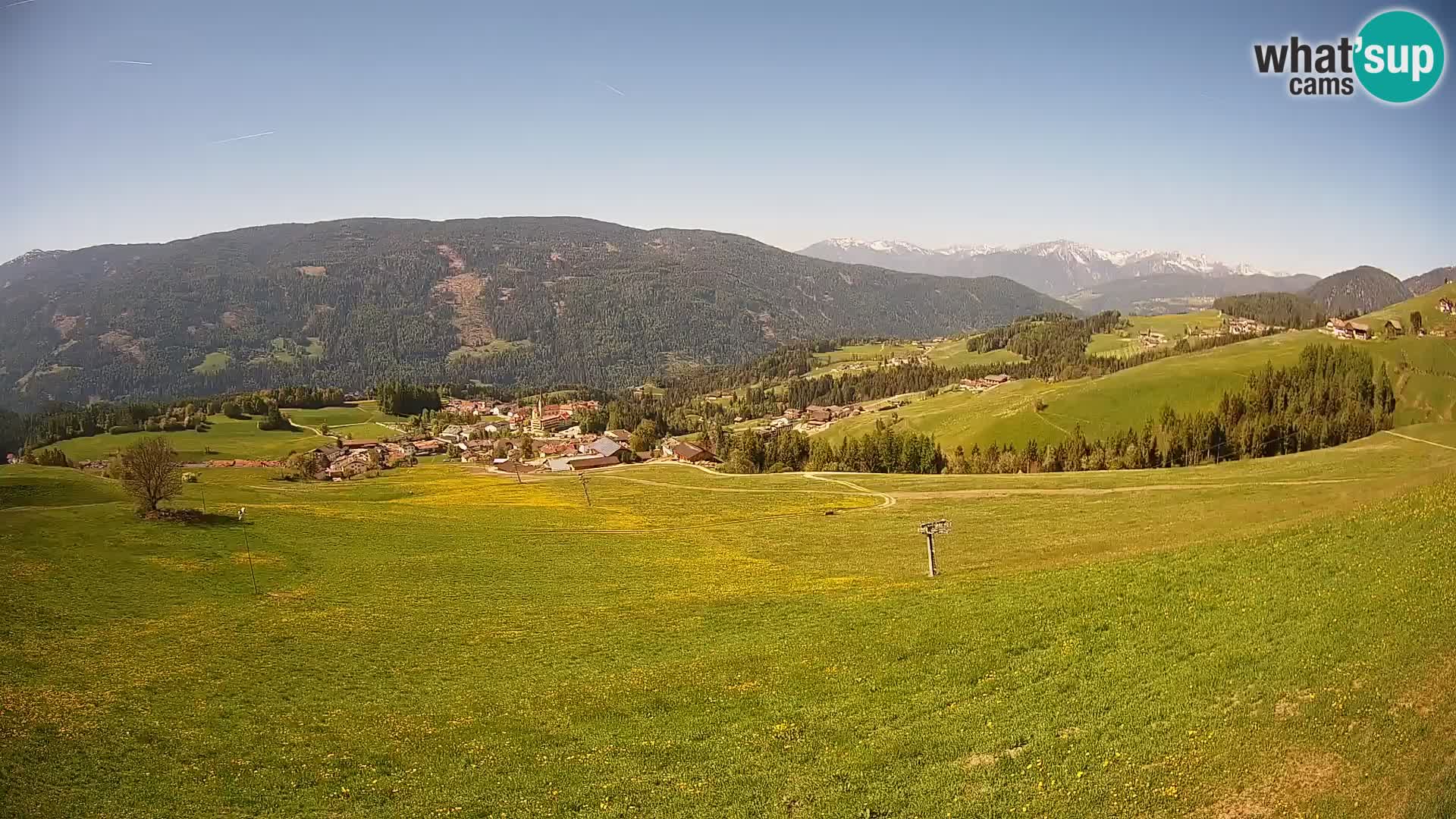 Webcam Terenten (1210m) – Vue en direct sur la Vallée de Pusteria
