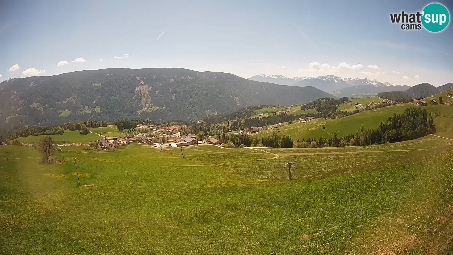 Webcam Terenten (1210m) – Vue en direct sur la Vallée de Pusteria