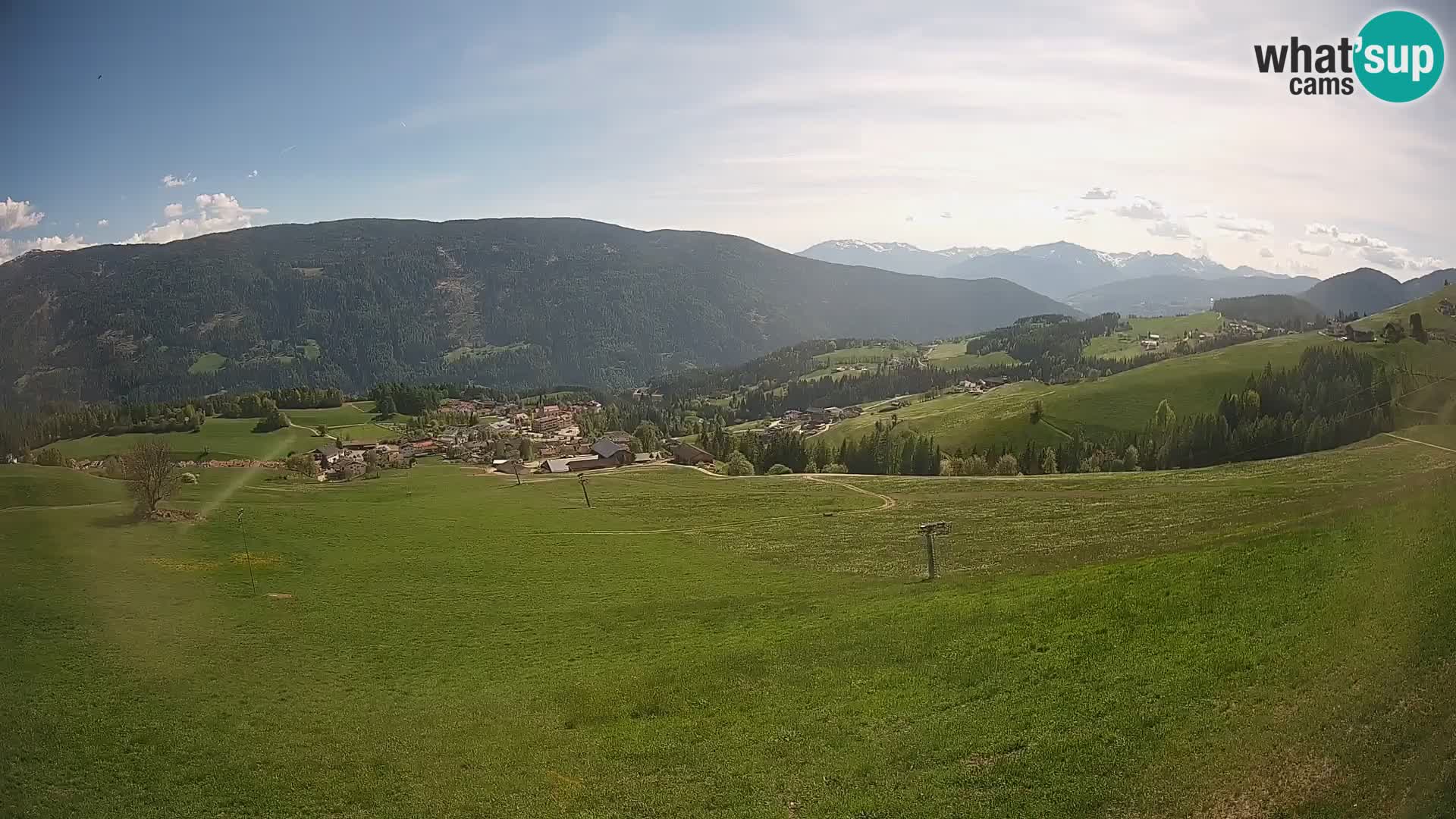 Webcam Terenten (1210m) – Vue en direct sur la Vallée de Pusteria