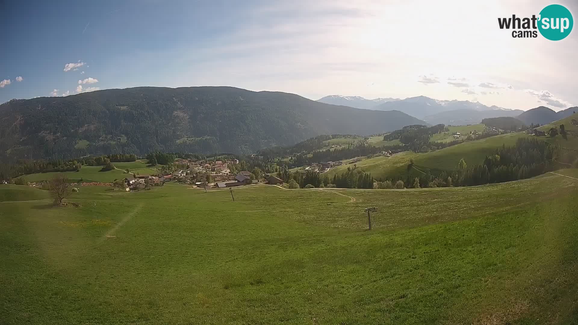 Web kamera Terenten (1210m) – Pogled uživo na Dolinu Pusteria