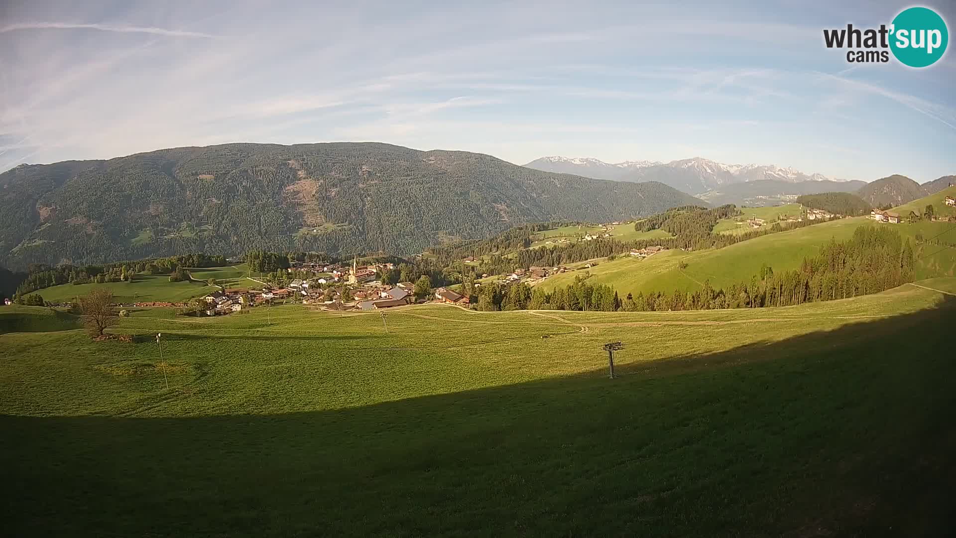 Webcam Terenten (1210m) – Vue en direct sur la Vallée de Pusteria