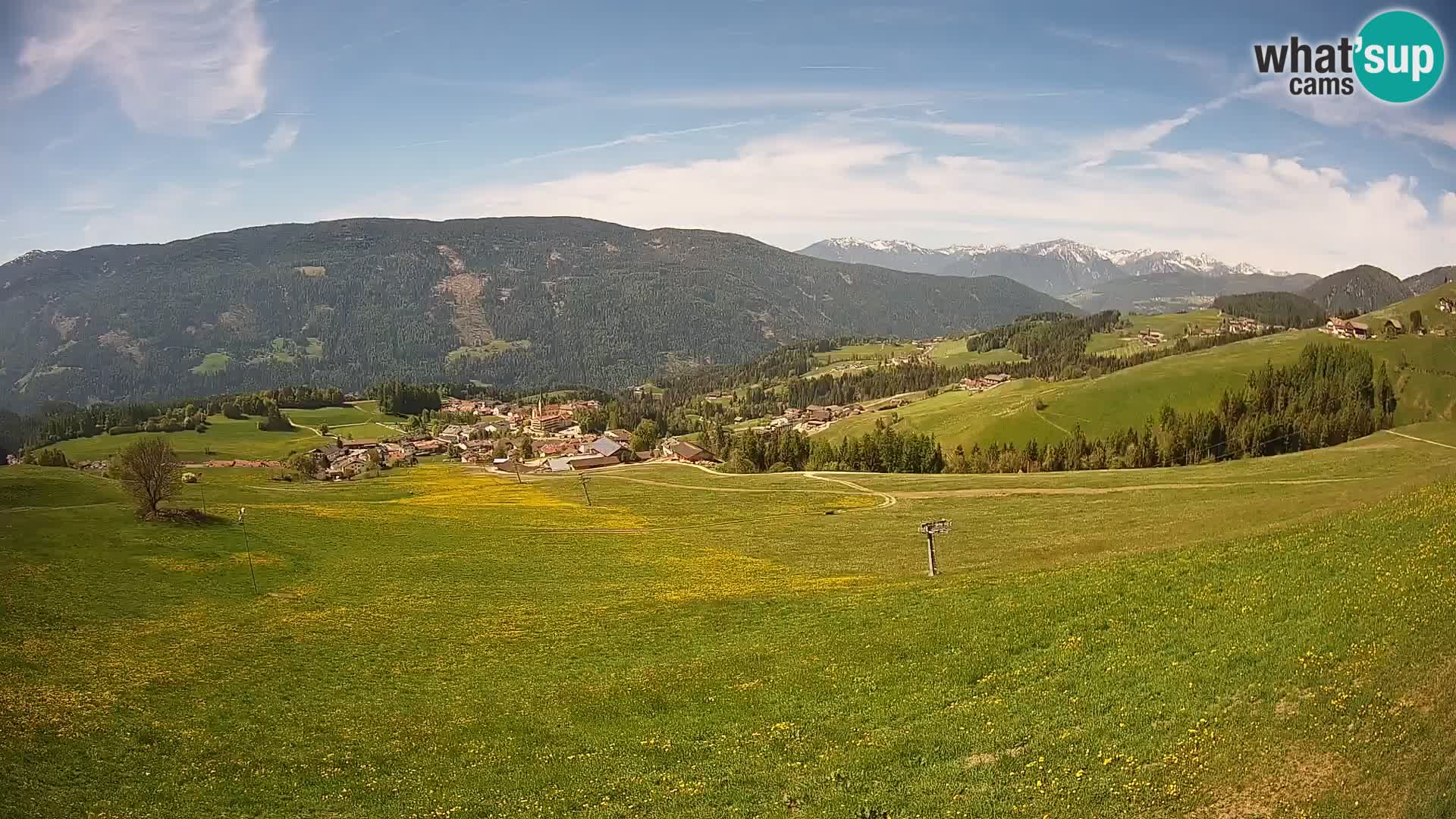 Webcam Terento (1210m) – Vista live sulla Val Pusteria