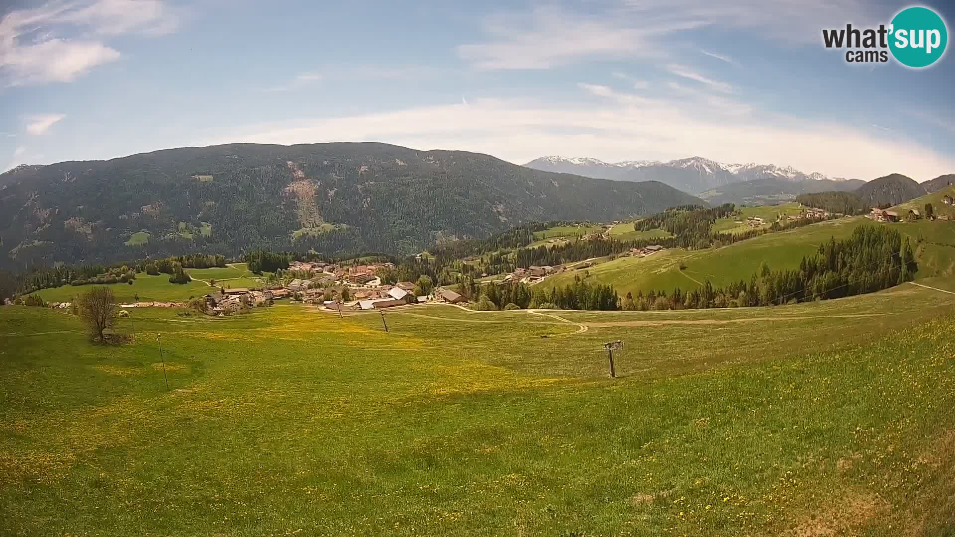 Web kamera Terenten (1210m) – Pogled uživo na Dolinu Pusteria
