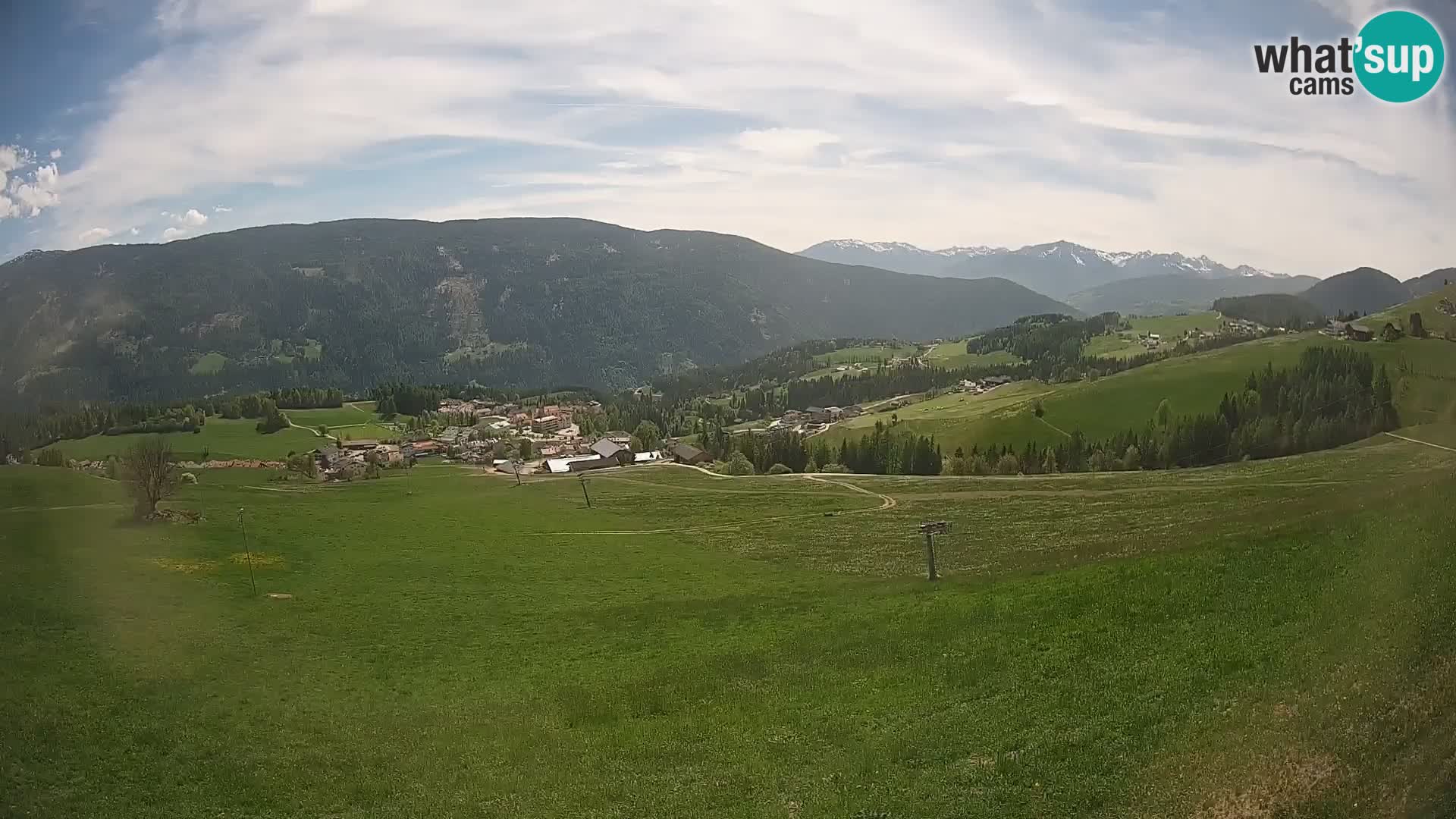 Webcam Terenten (1210m) – Vue en direct sur la Vallée de Pusteria