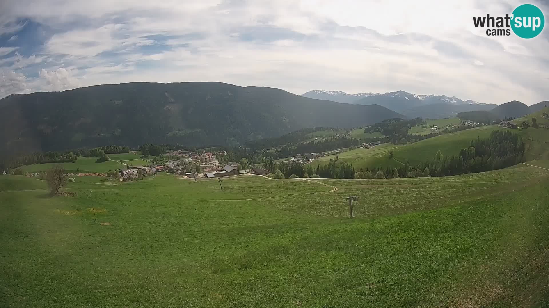 Webcam Terenten (1210m) – Vue en direct sur la Vallée de Pusteria