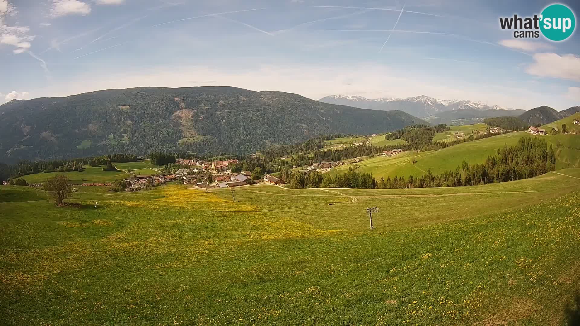 Webcam Terento (1210m) – Vista live sulla Val Pusteria