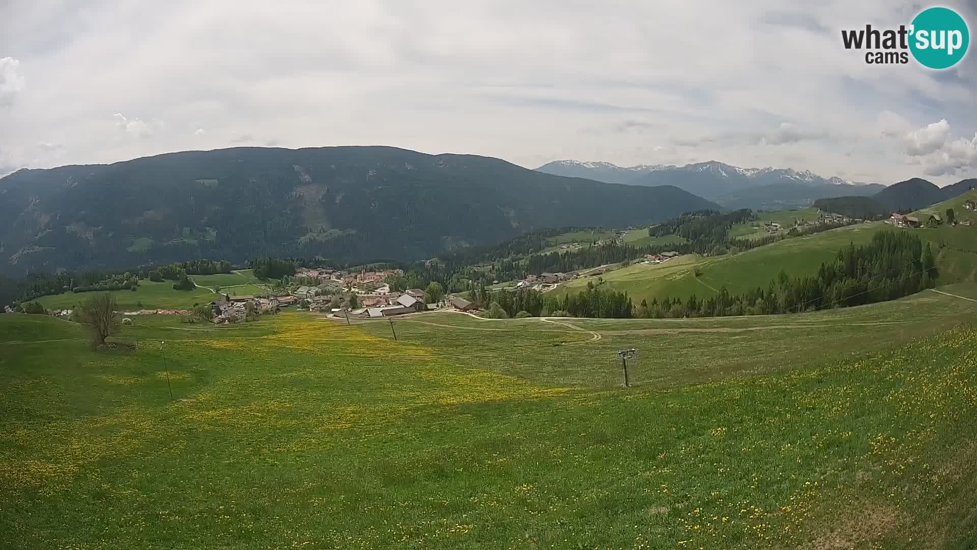 Webcam Terenten (1210m) – Vue en direct sur la Vallée de Pusteria