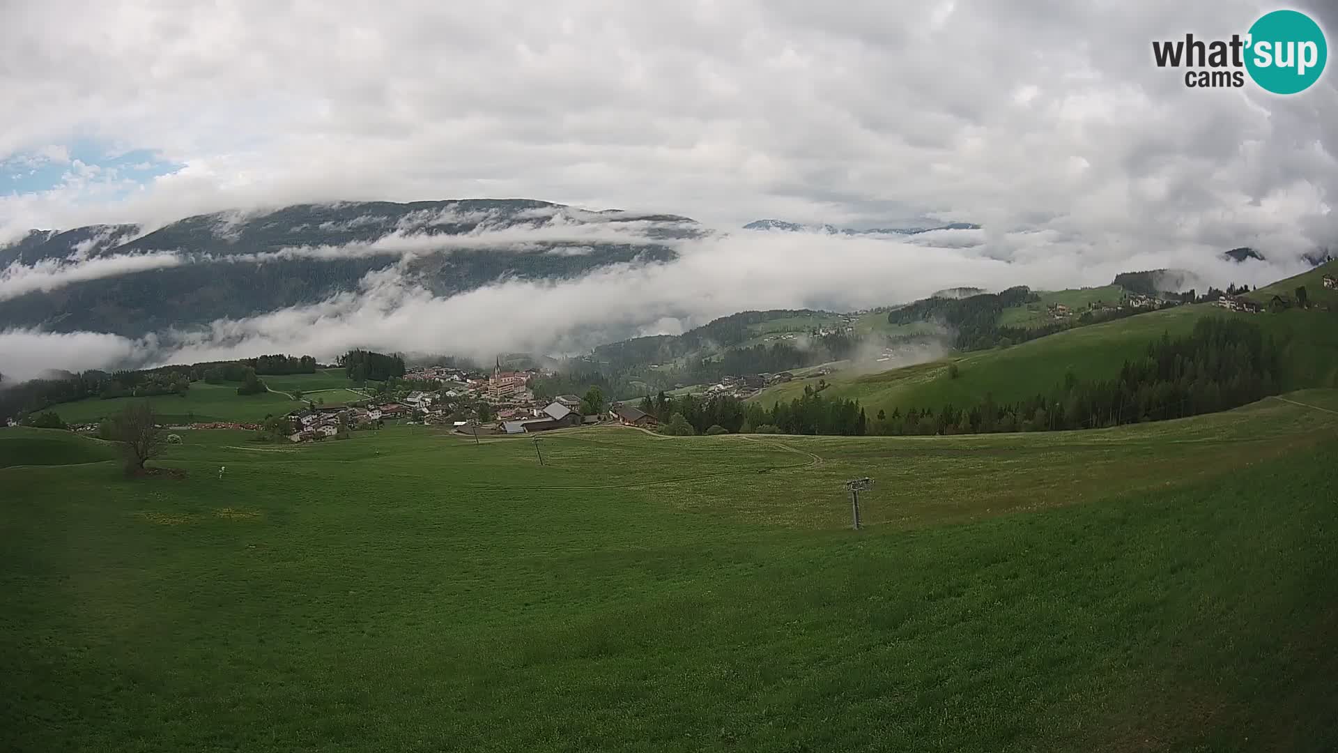 Webcam Terenten (1210m) – Vue en direct sur la Vallée de Pusteria