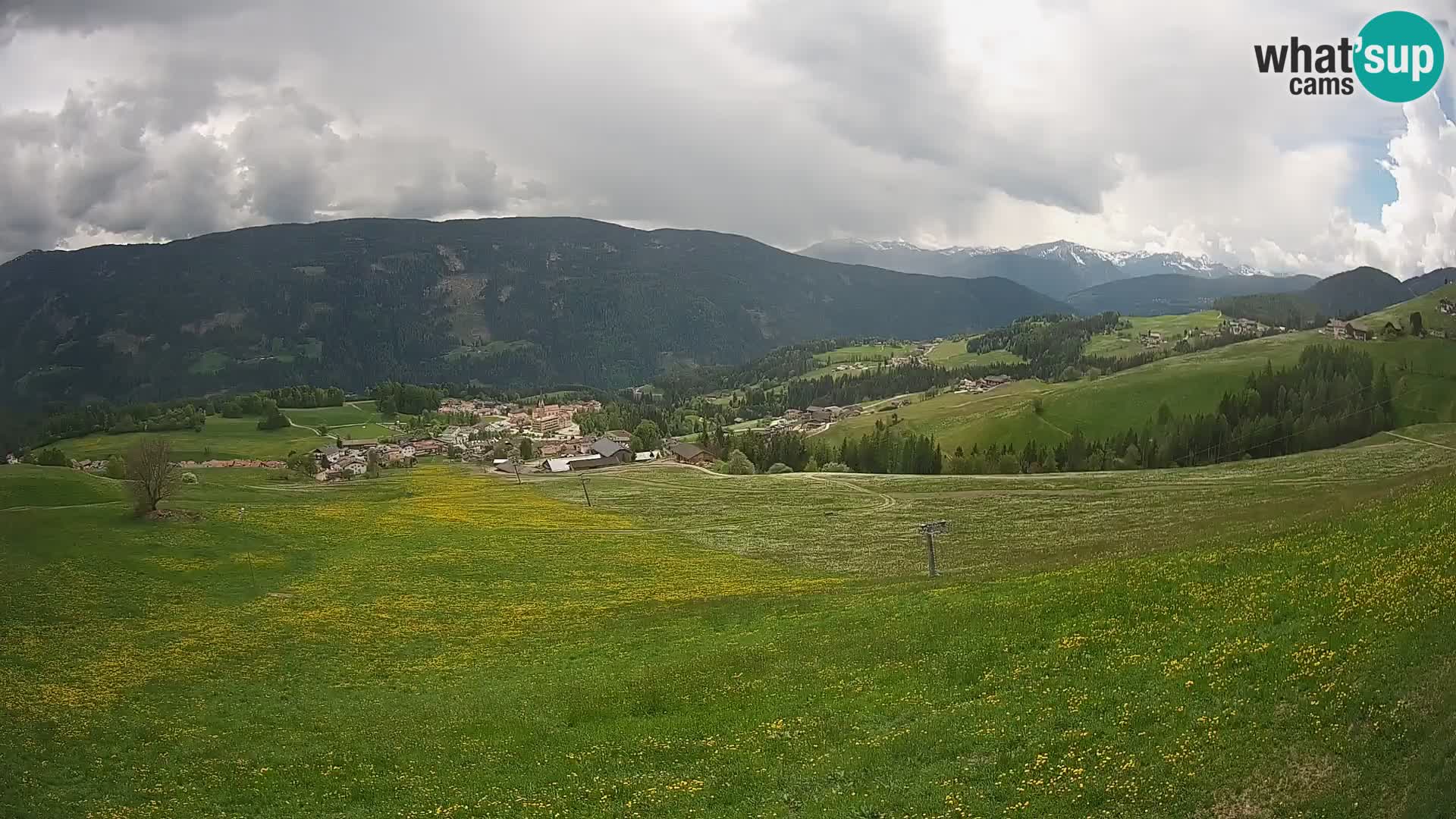 Web kamera Terenten (1210m) – Pogled uživo na Dolinu Pusteria