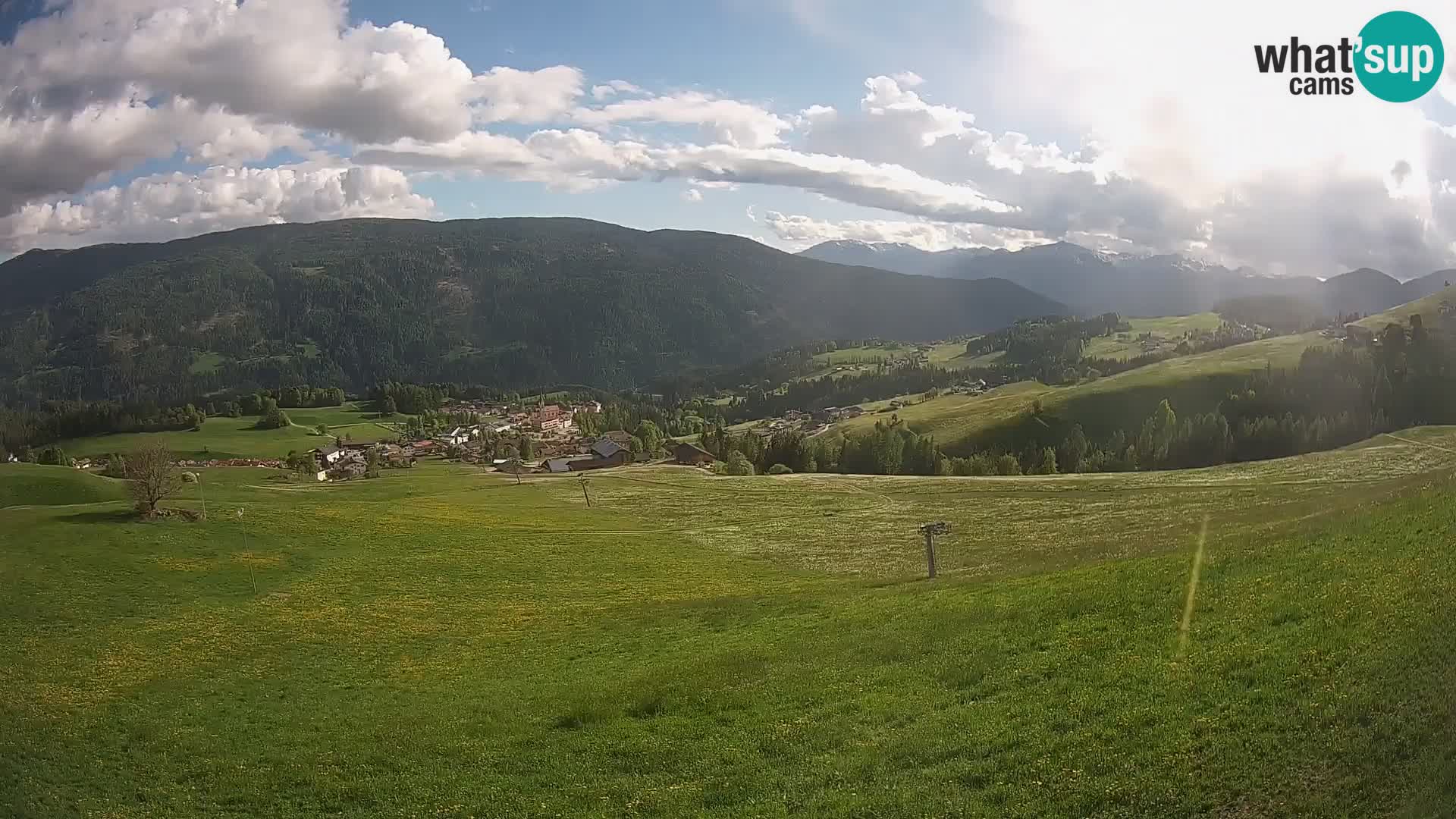 Webcam Terenten (1210m) – Vue en direct sur la Vallée de Pusteria