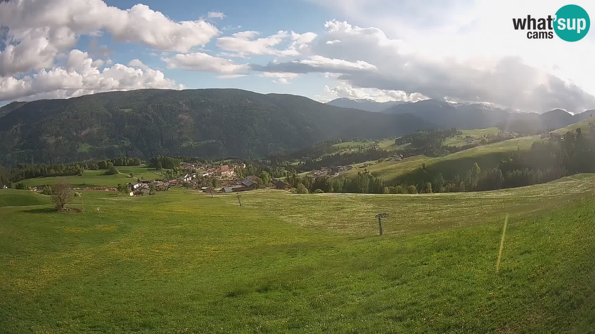 Web kamera Terenten (1210m) – Pogled uživo na Dolinu Pusteria