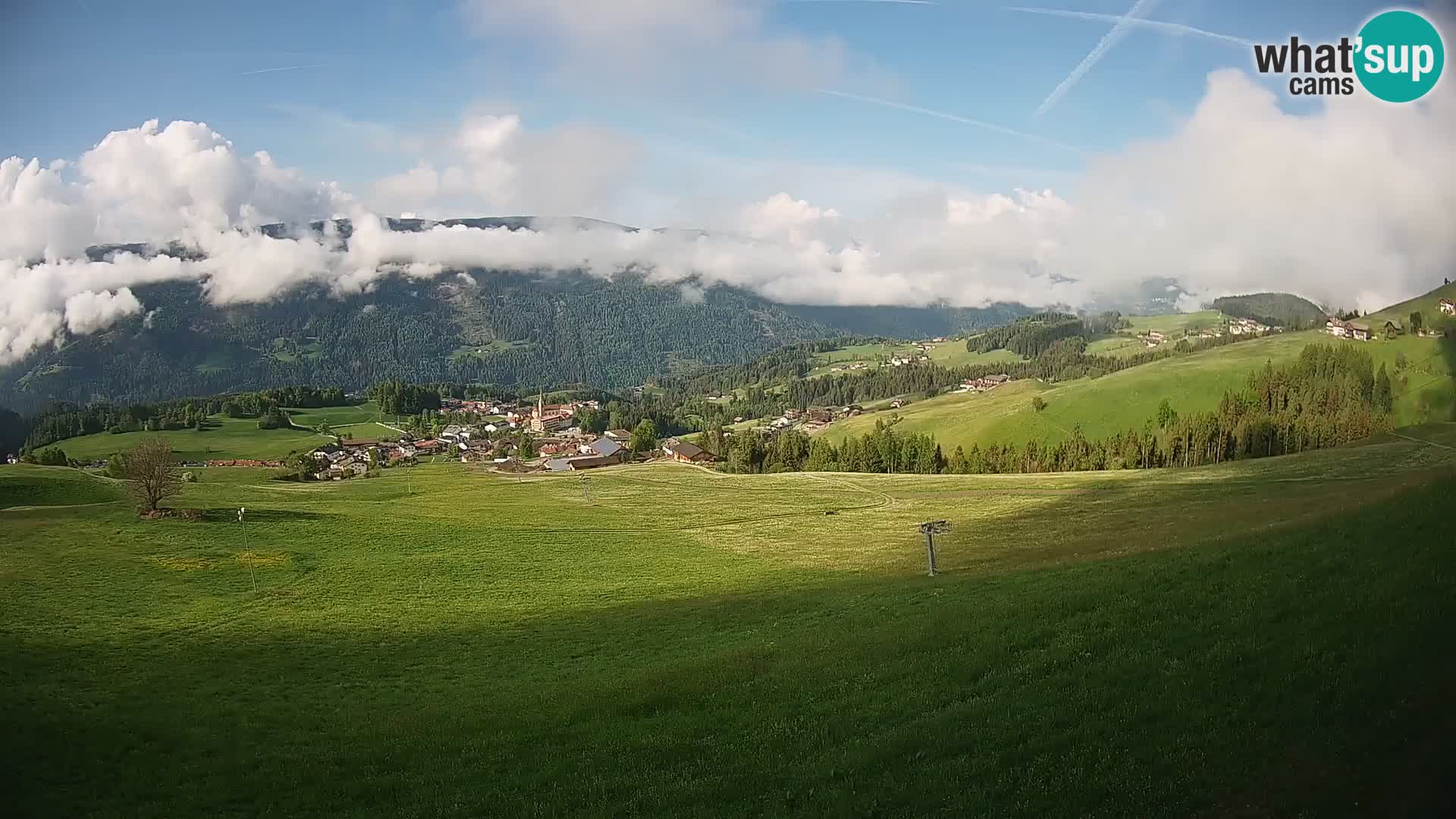 Webcam Terenten (1210m) – Vista en vivo del Valle de Pusteria