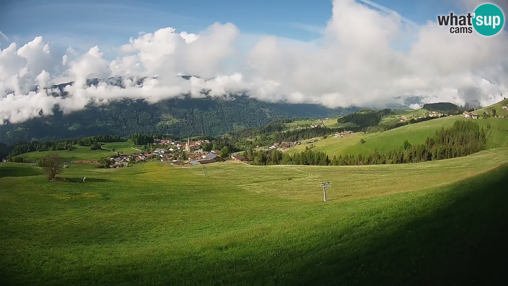 Webcam Terenten (1210m) – Vista en vivo del Valle de Pusteria