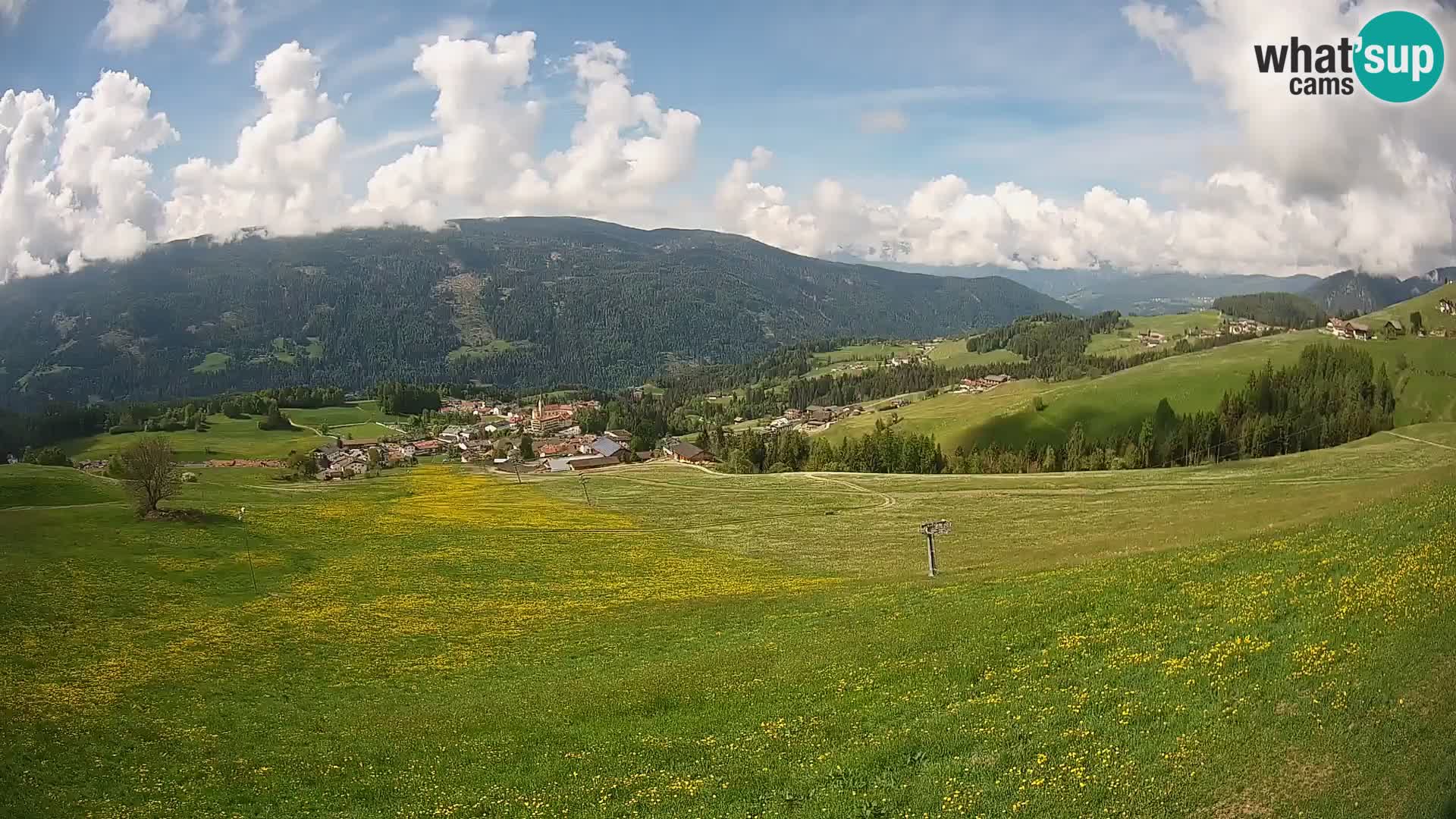 Webcam Terenten (1210m) – Vue en direct sur la Vallée de Pusteria