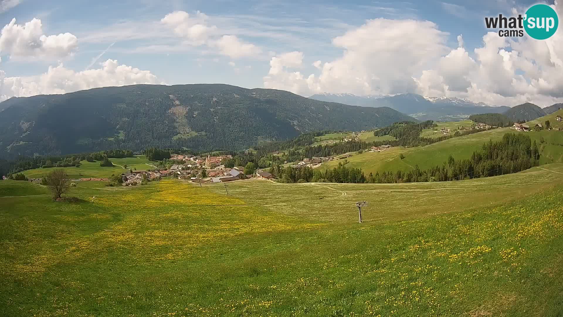 Web kamera Terenten (1210m) – Pogled uživo na Dolinu Pusteria